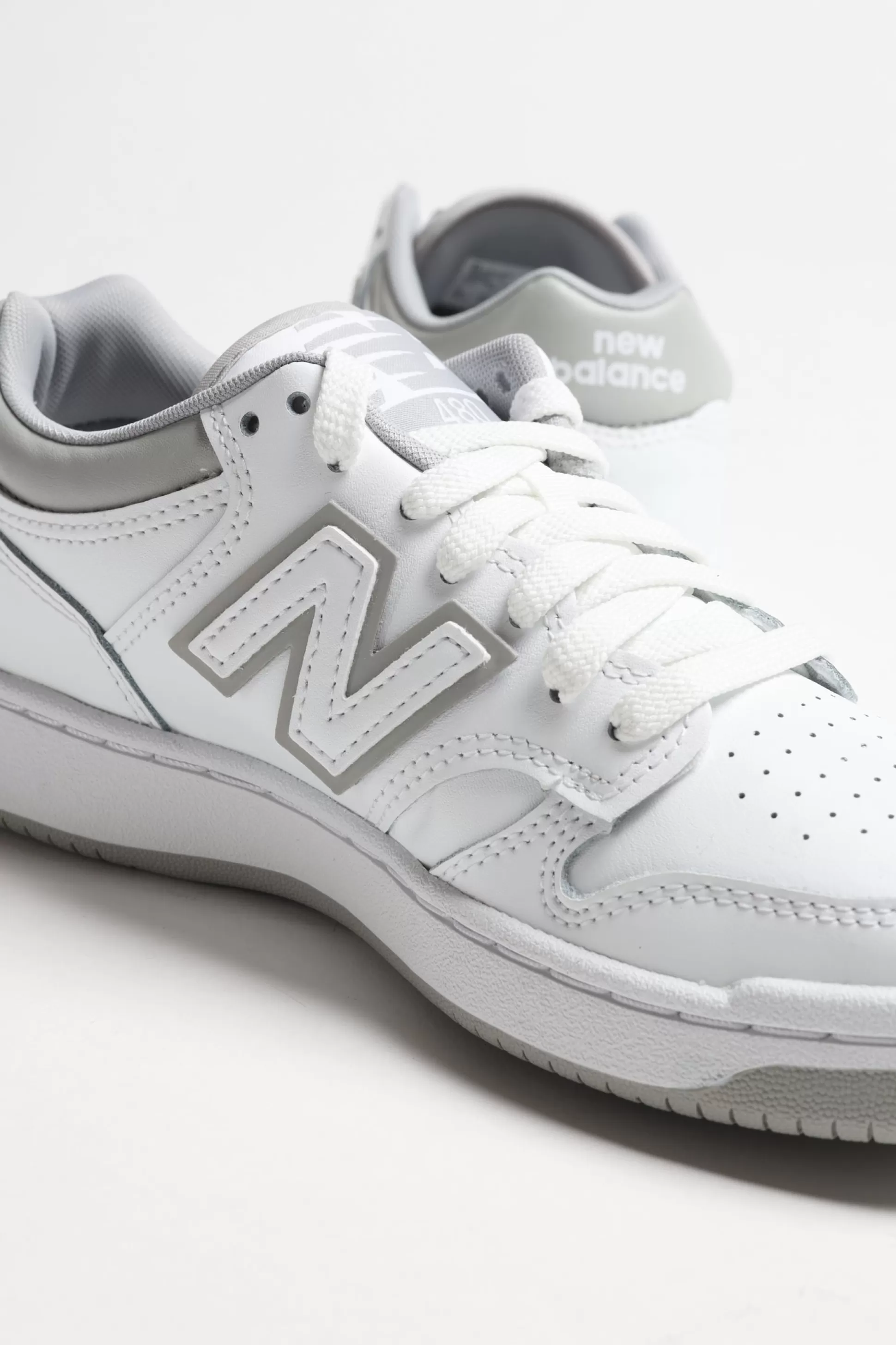 New Balance Baskets^Baskets 480 En Blanc/Gris