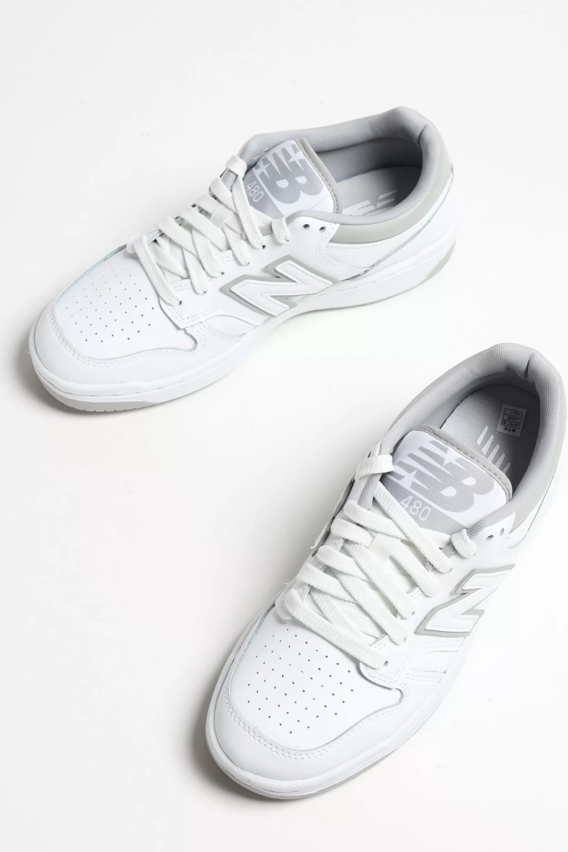 New Balance Baskets^Baskets 480 En Blanc/Gris