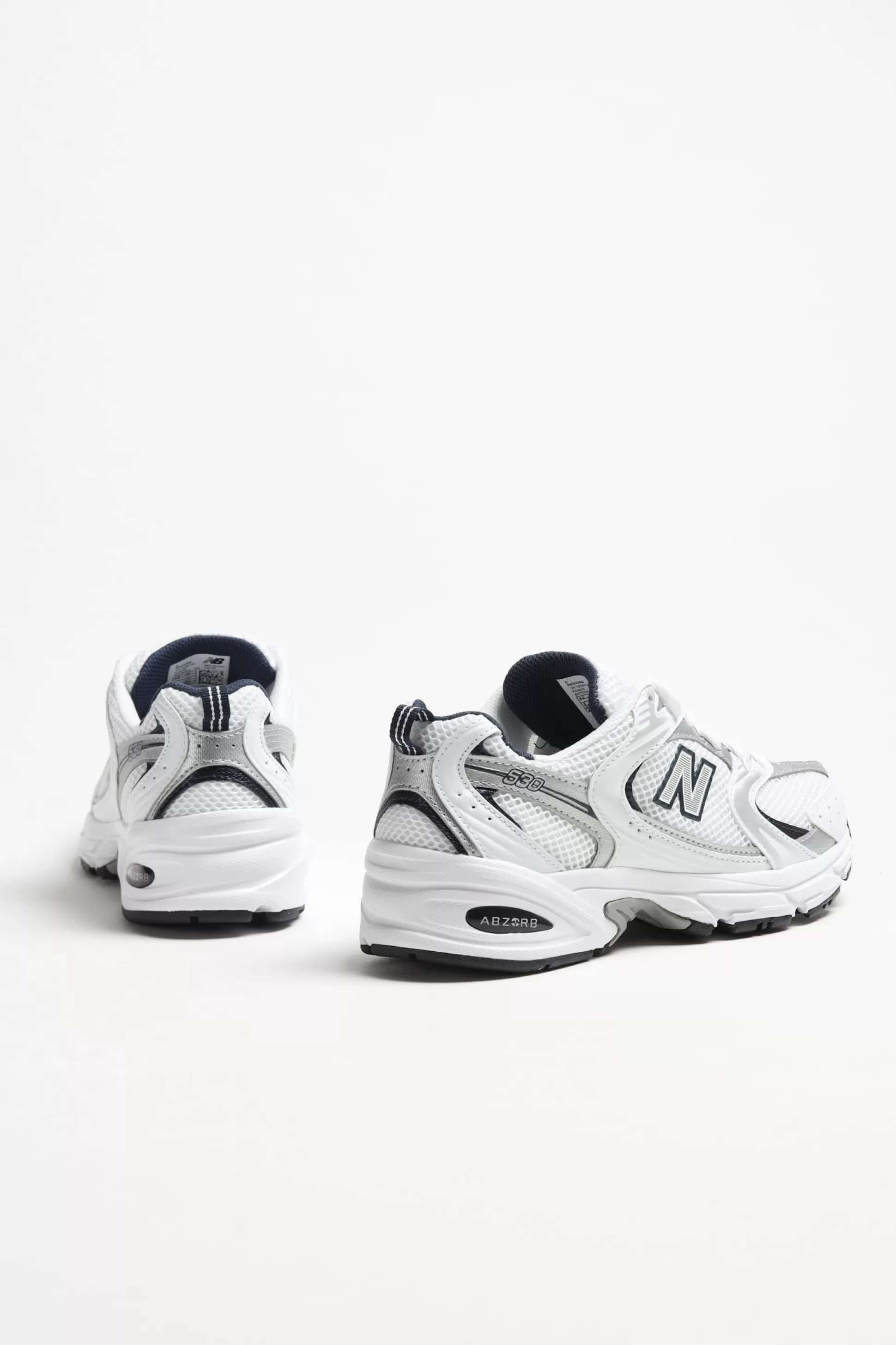 New Balance Baskets^Baskets 530 En Blanc/Indigo