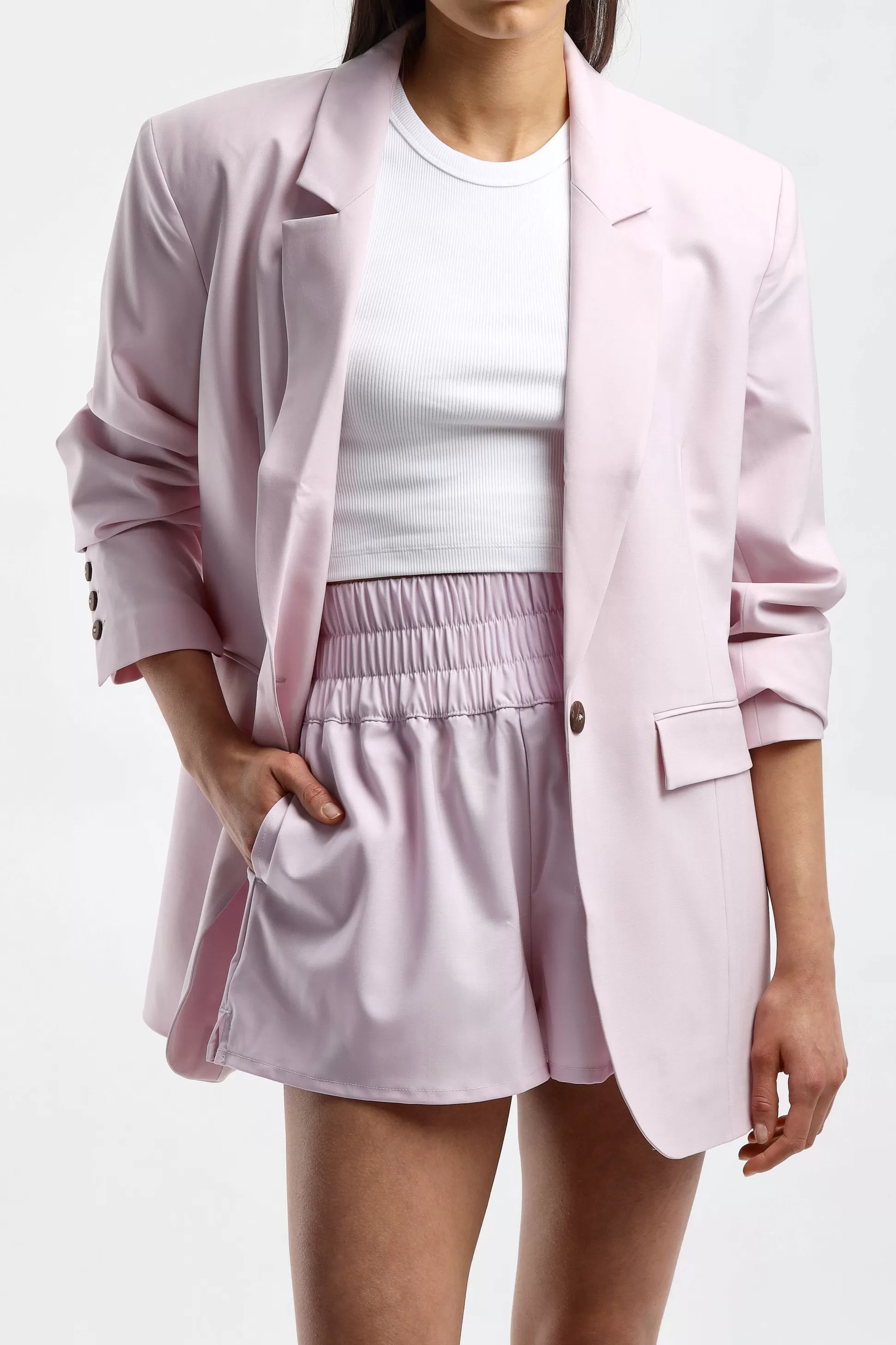 by Aylin Koenig Blazer^Blazer Amber Dans Faded Lavender