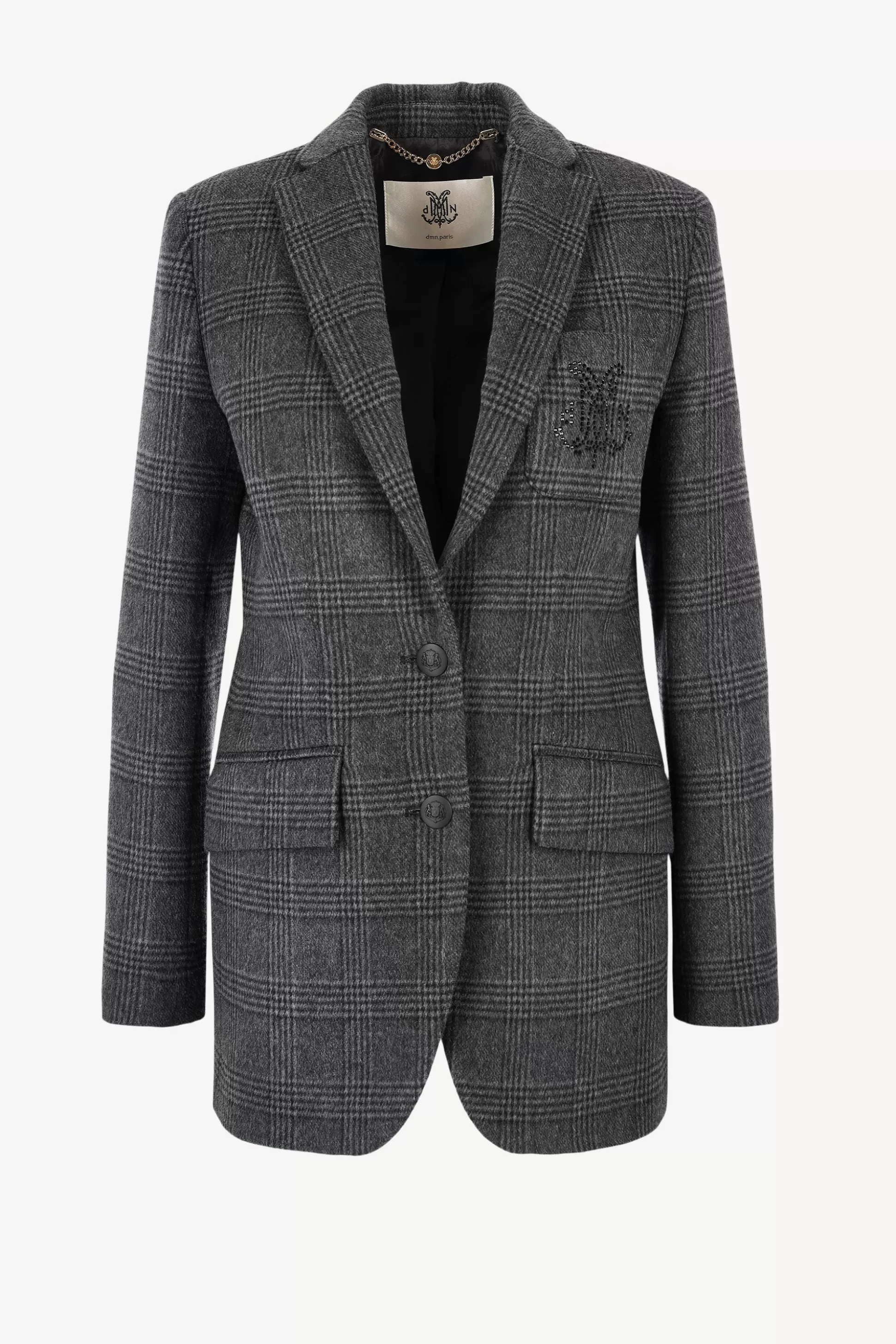 DMN Blazer^Blazer Armanda En Gris Fonce