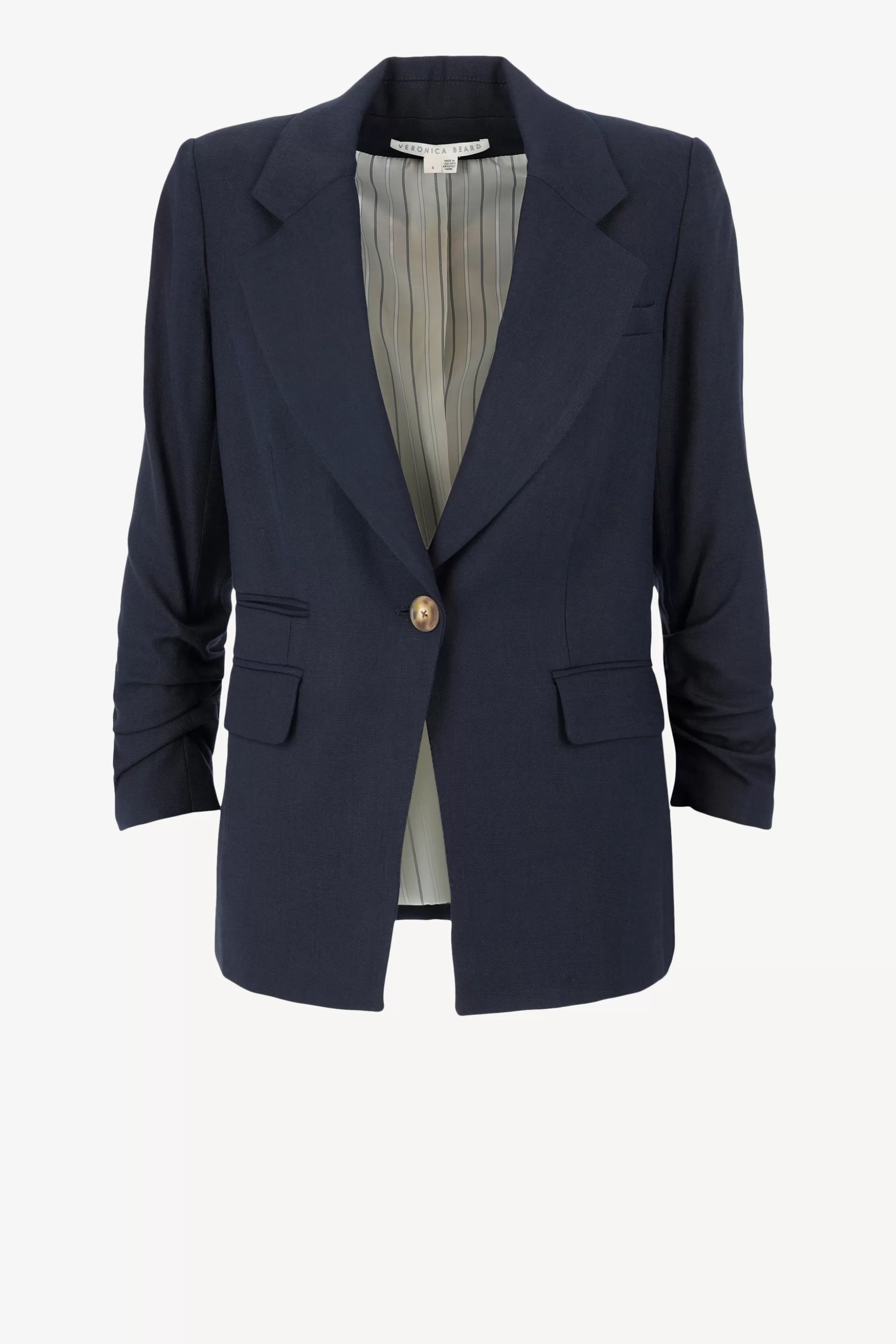 Veronica Beard Blazer^Blazer Battista Dickey En Bleu Marine