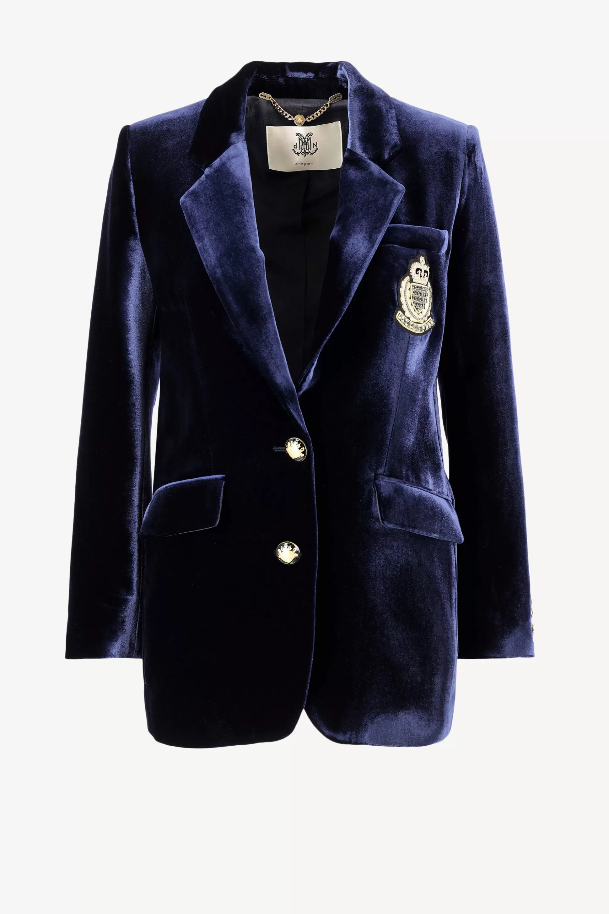 DMN Blazer^Blazer En Velours Armand En Marine