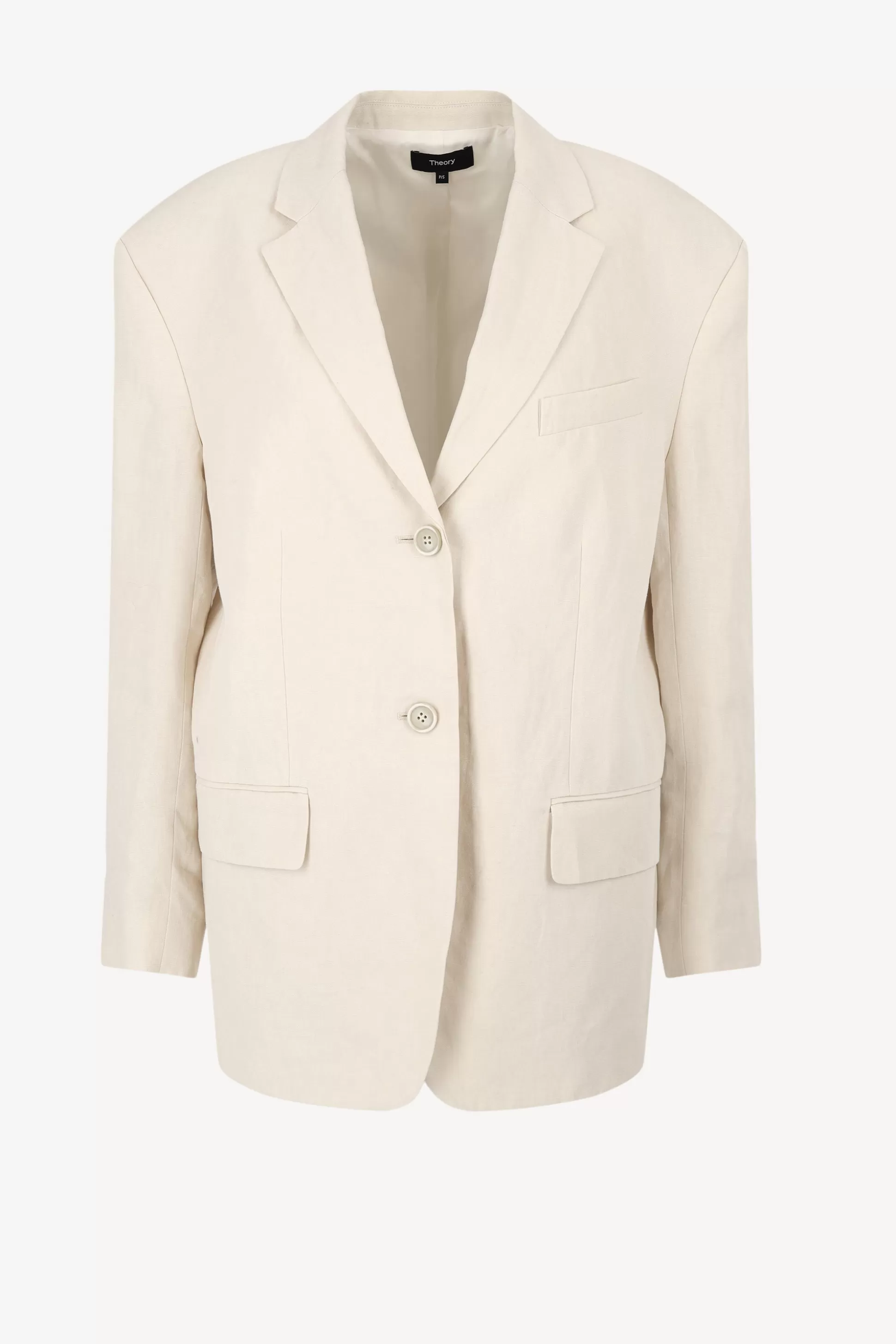 Theory Blazer^Blazer Galena En Bone