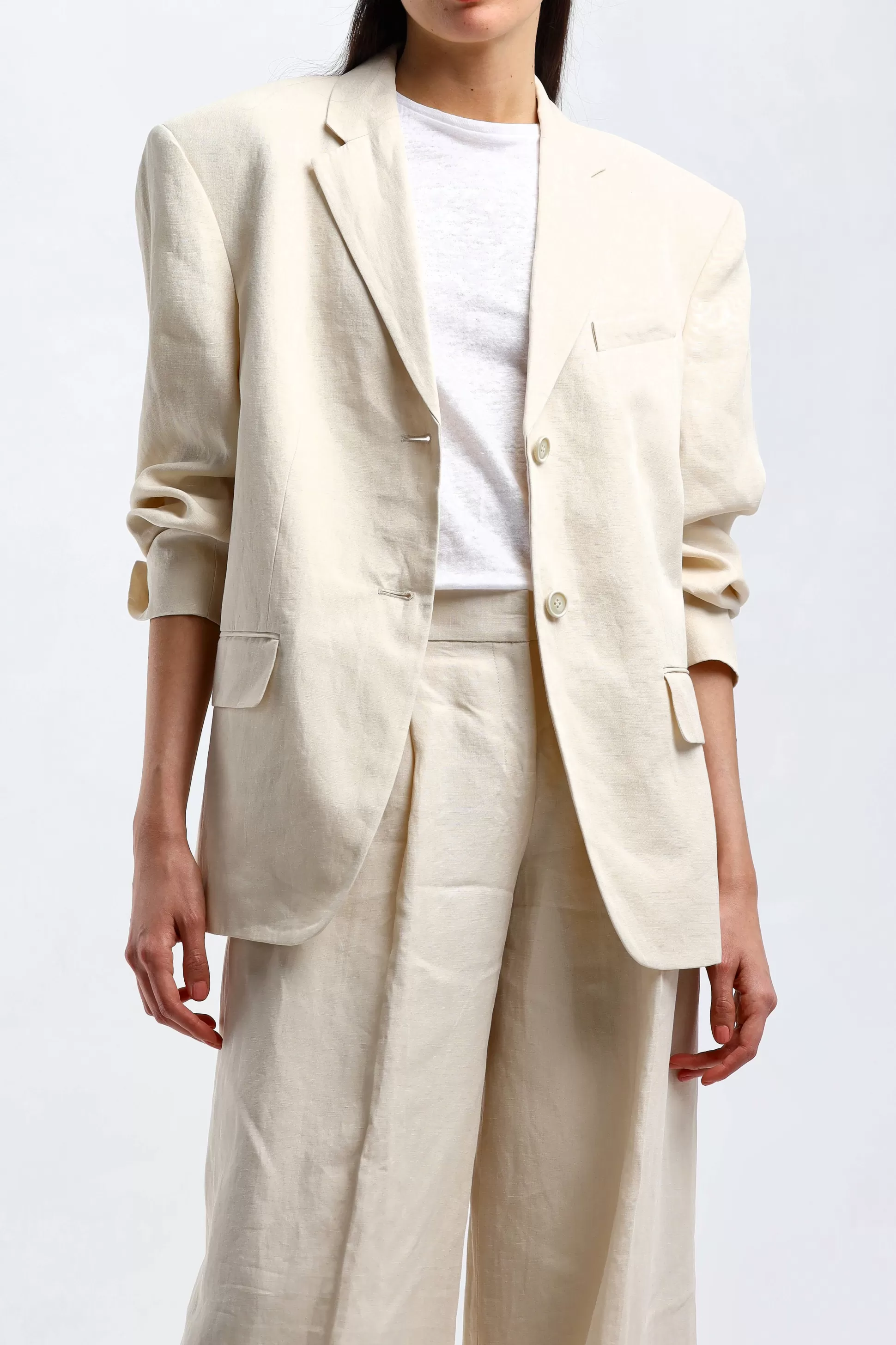 Theory Blazer^Blazer Galena En Bone