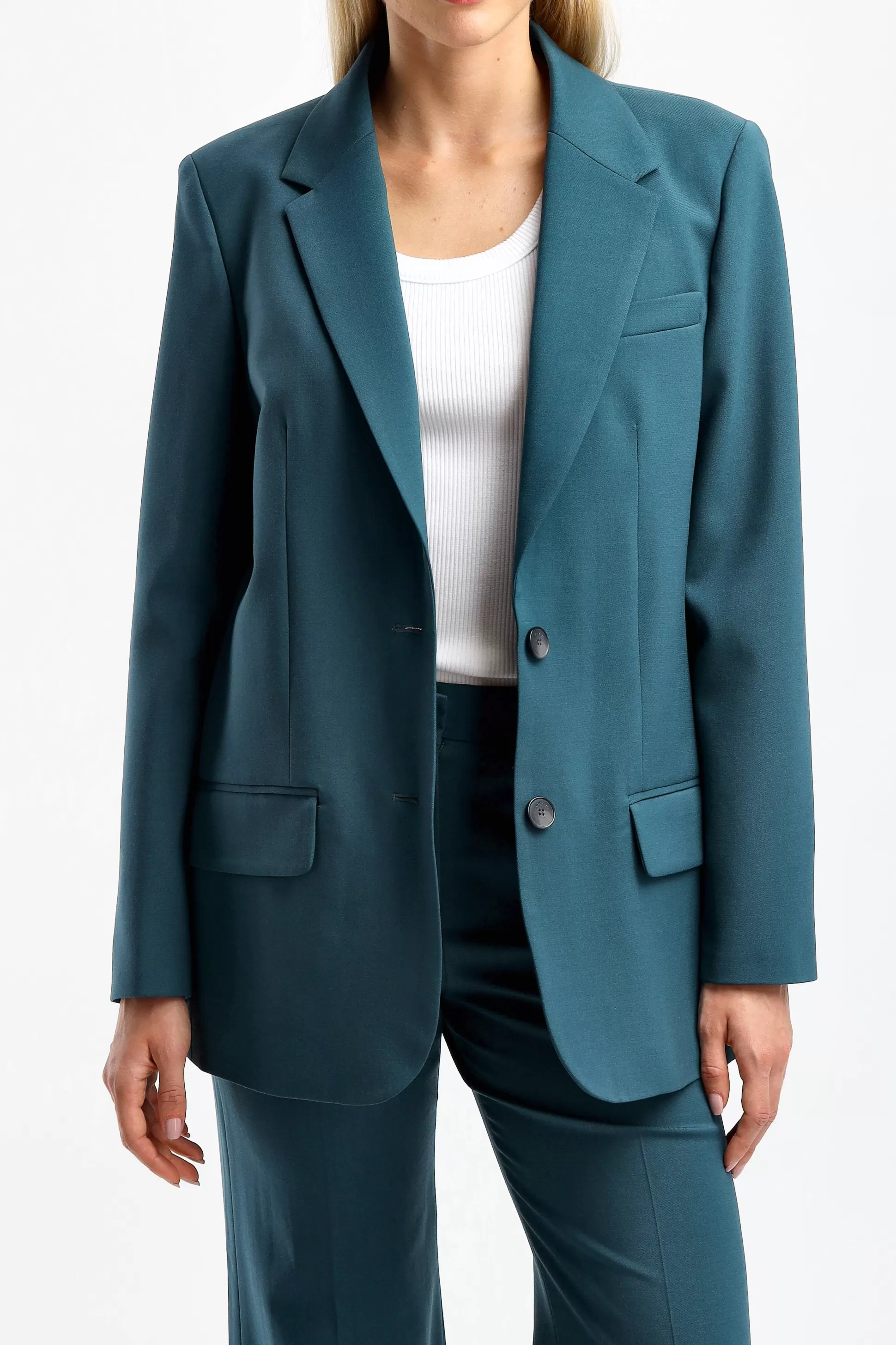 Joseph Blazer^Blazer Jackie In Dark Teal