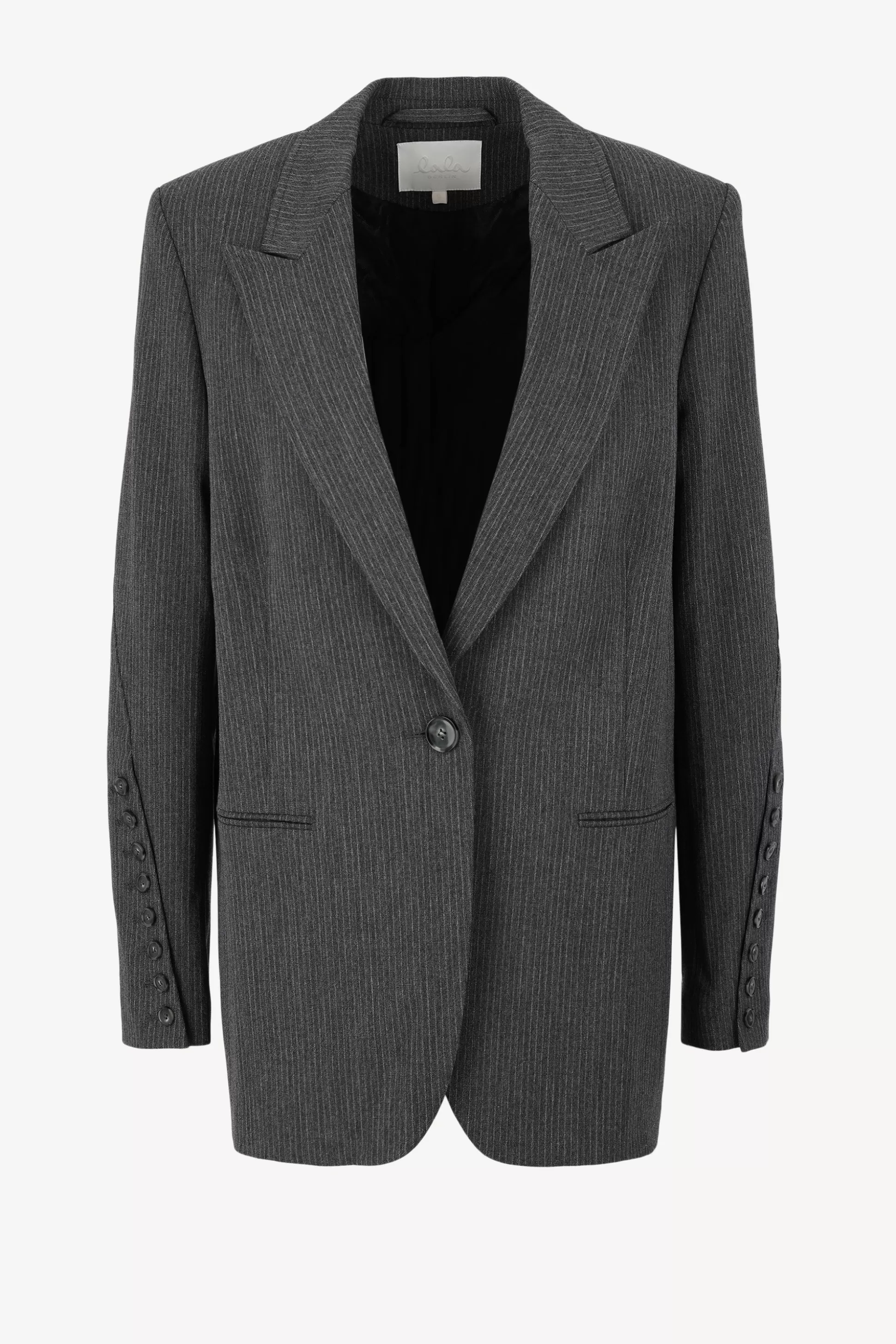 Lala Berlin Blazer^Blazer Jula A Rayures Anthracite