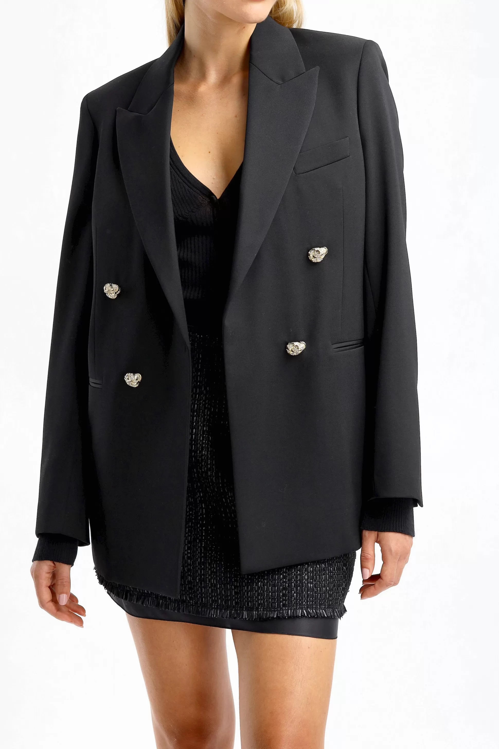 Lanvin Blazer^Blazer Knot En Noir