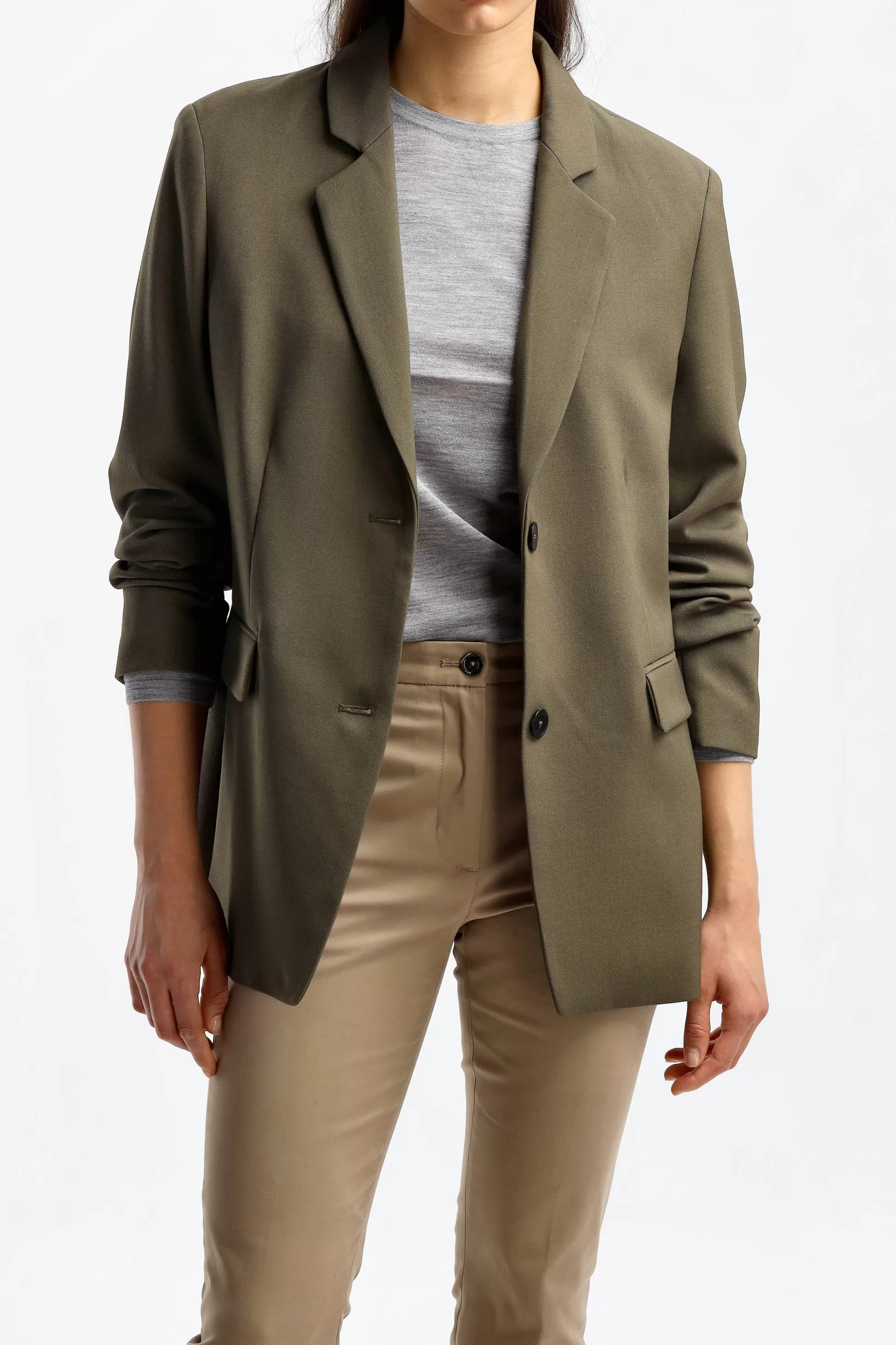 Closed Blazer^Blazer Lola In Army Green