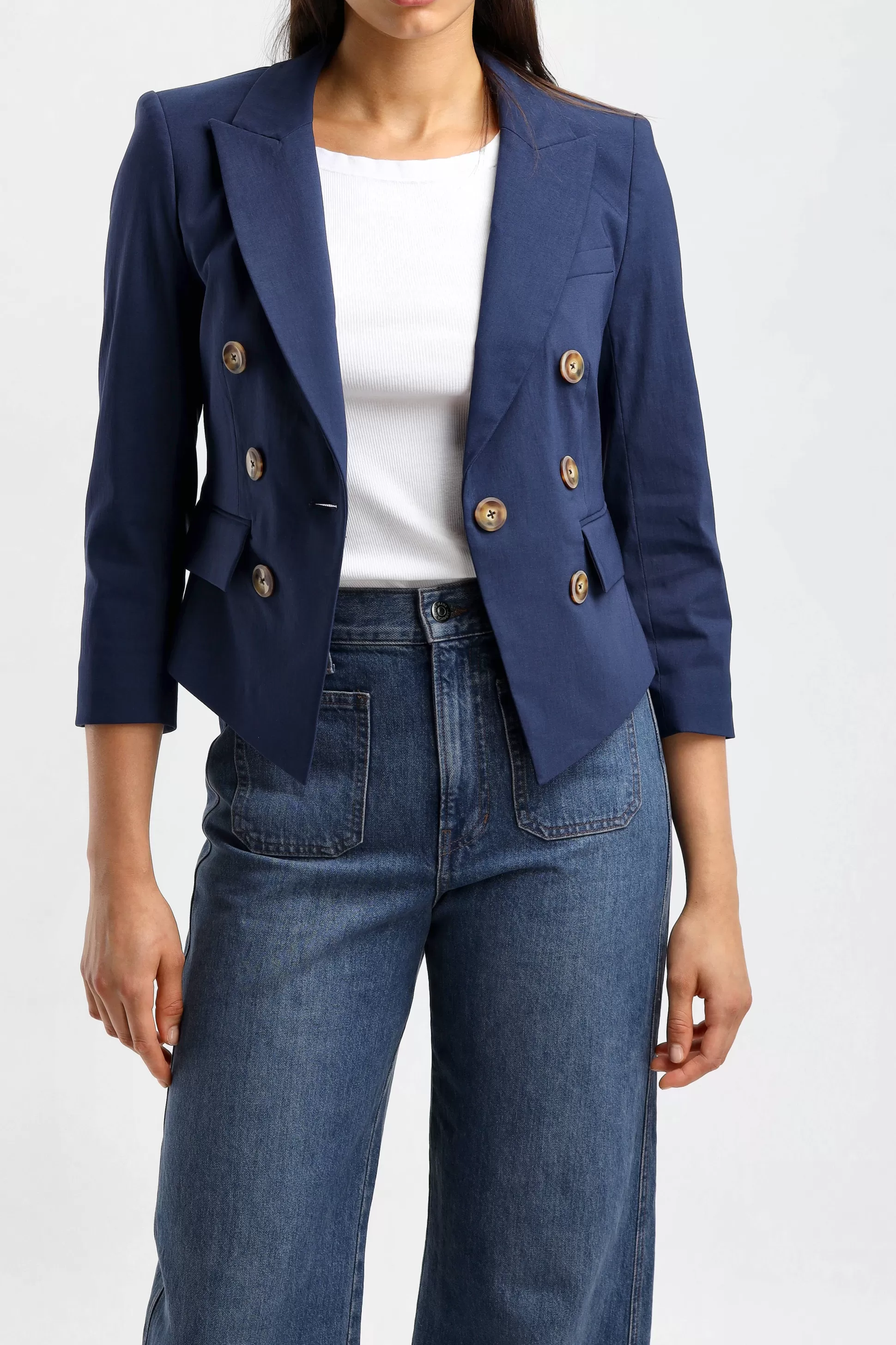 Veronica Beard Blazer^Blazer Lutece Dickey En Marine