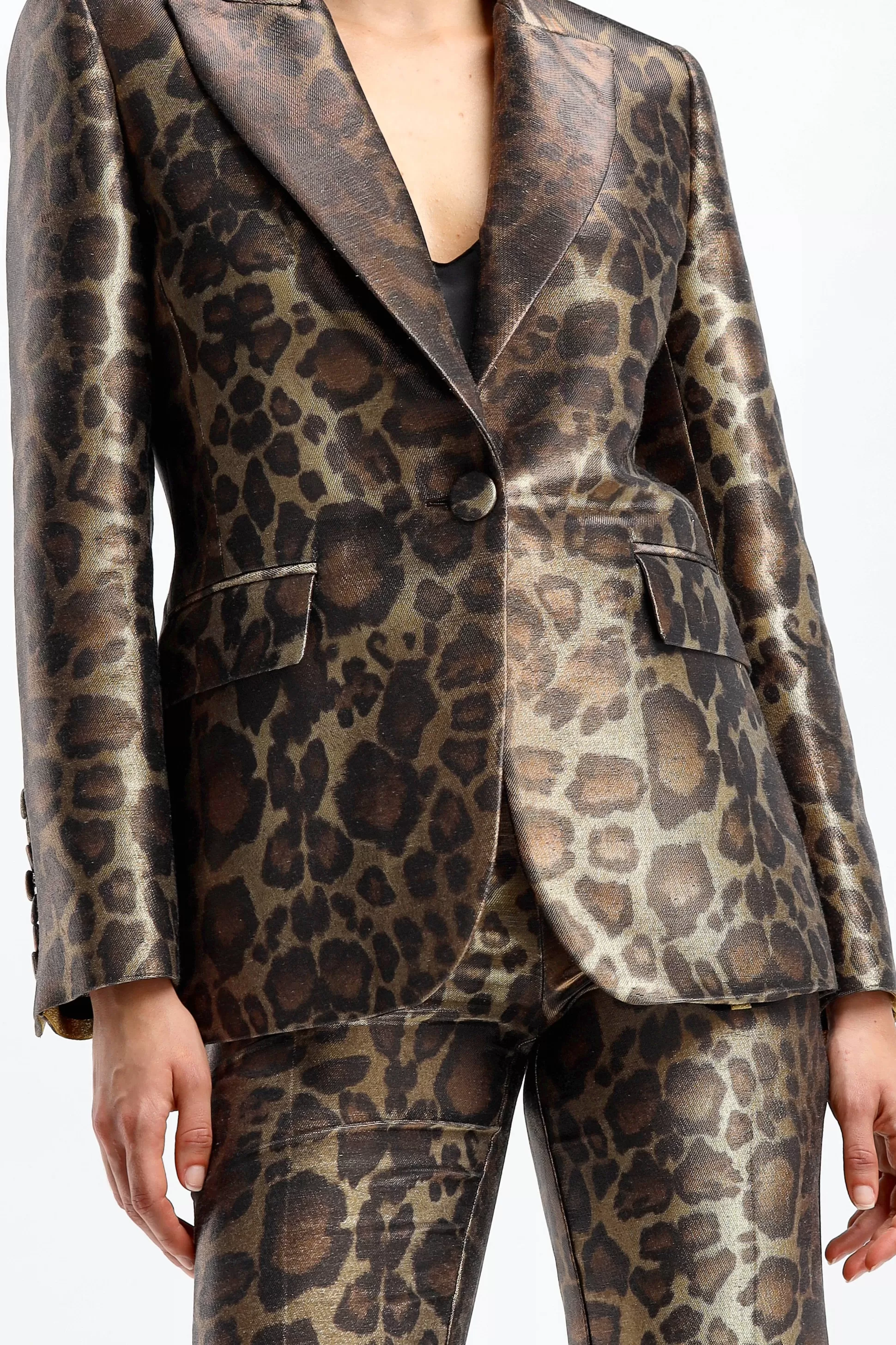 DMN Blazer^Blazer Mila En Leopard