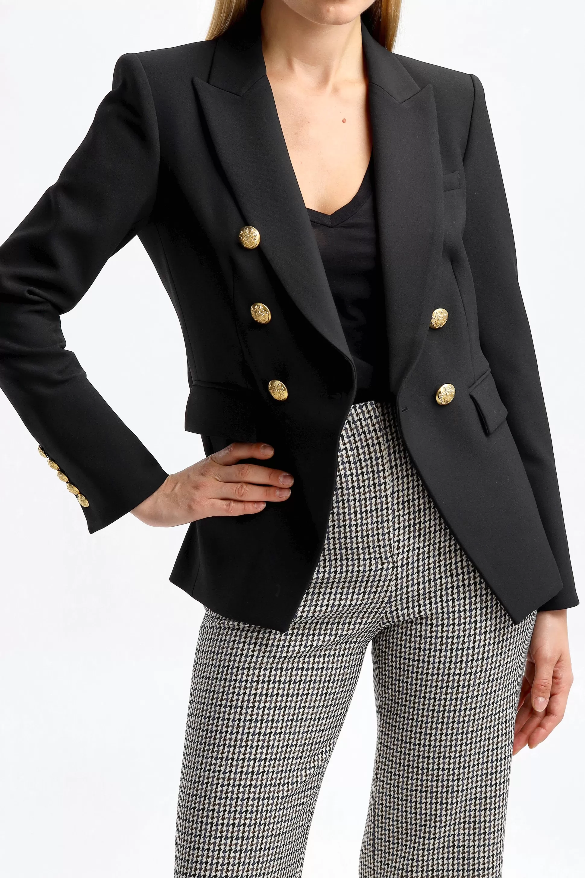 Veronica Beard Blazer^Blazer Miller Dickey En Noir