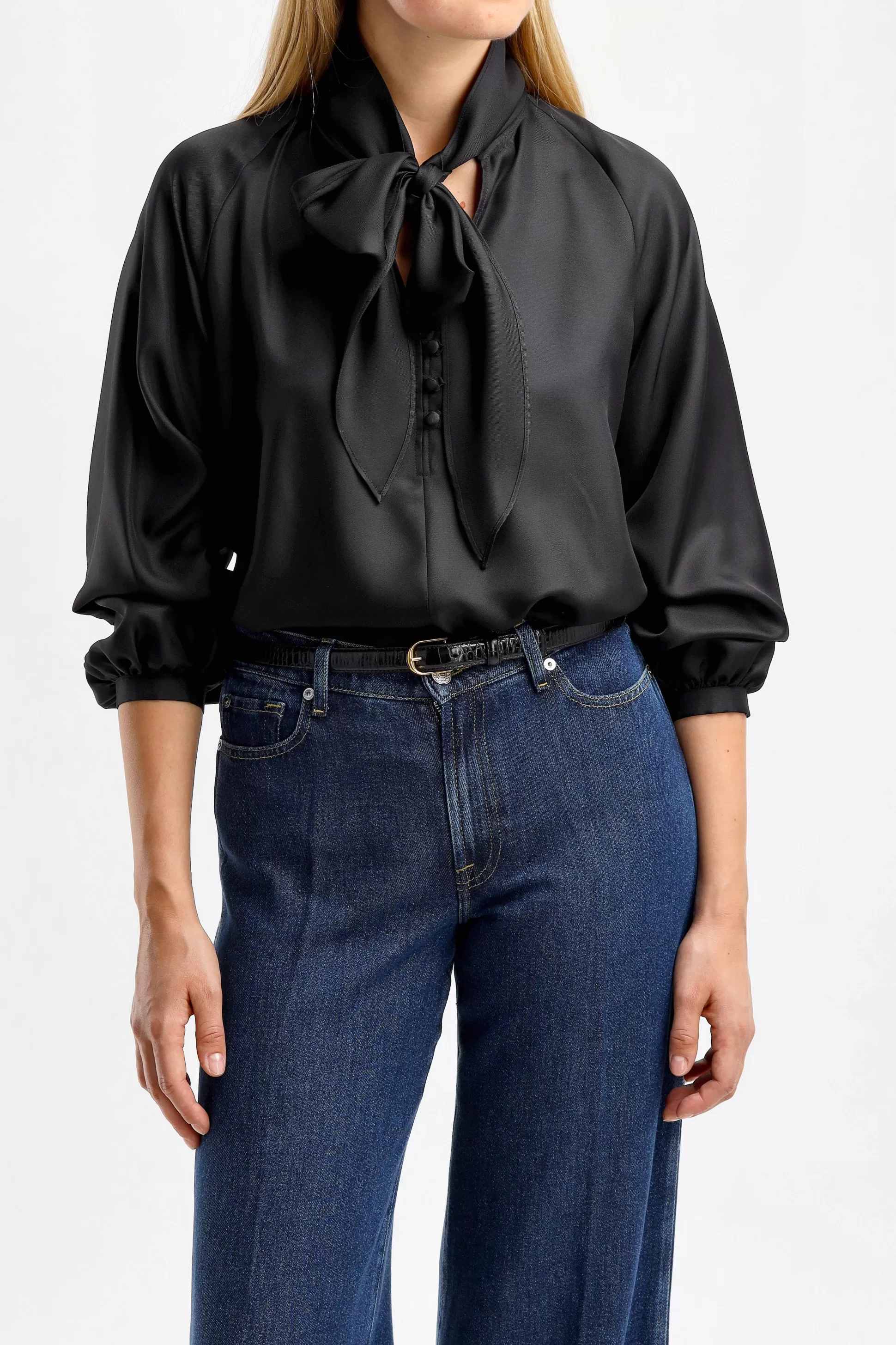 Max Mara Blouses & Tops^Blouse Albenga En Noir