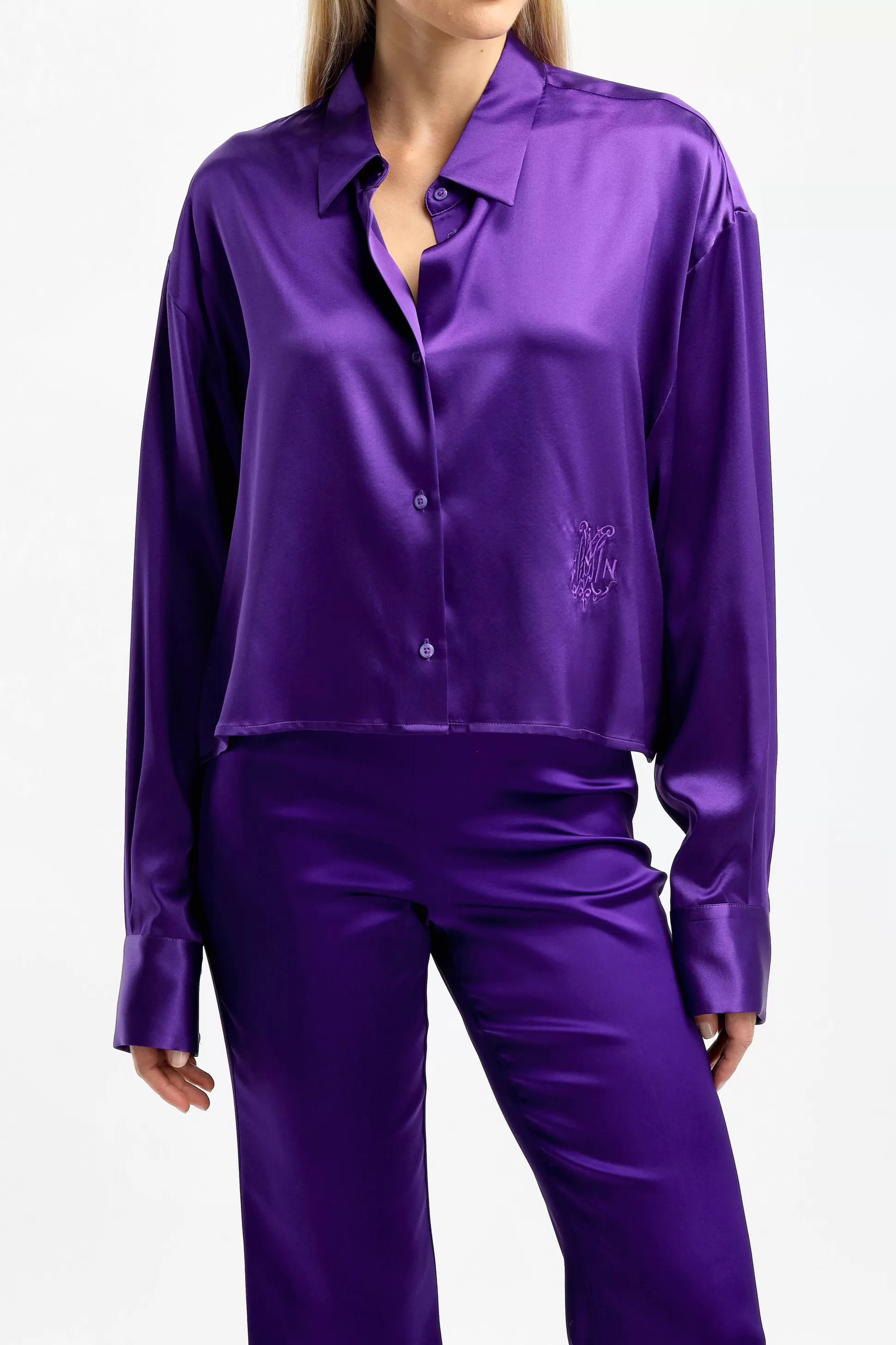 DMN Blouses & Tops^Blouse Bebe Chloe En Violet