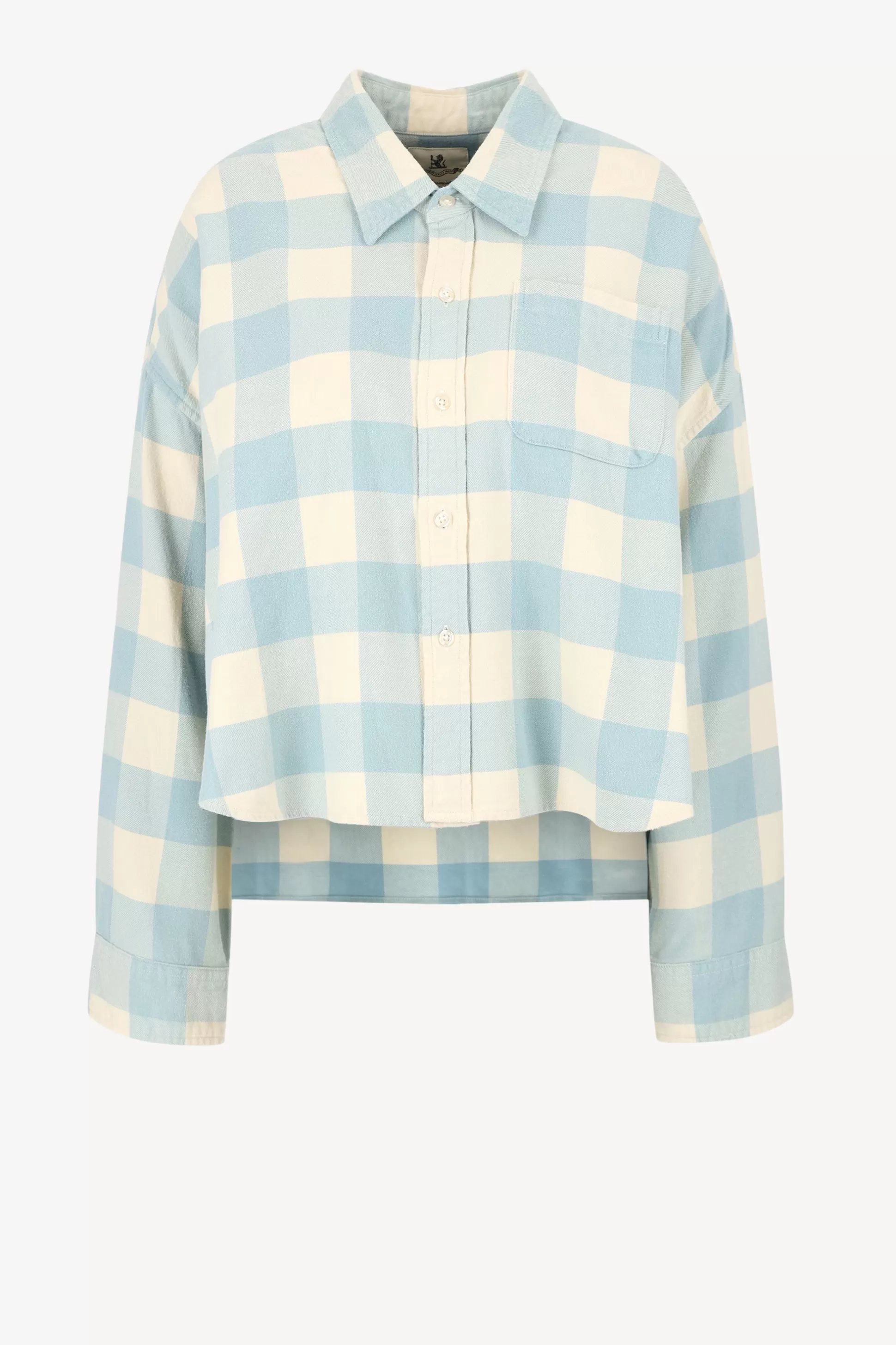 Denimist Blouses & Tops^Blouse Button Front En Bleu/Ecru