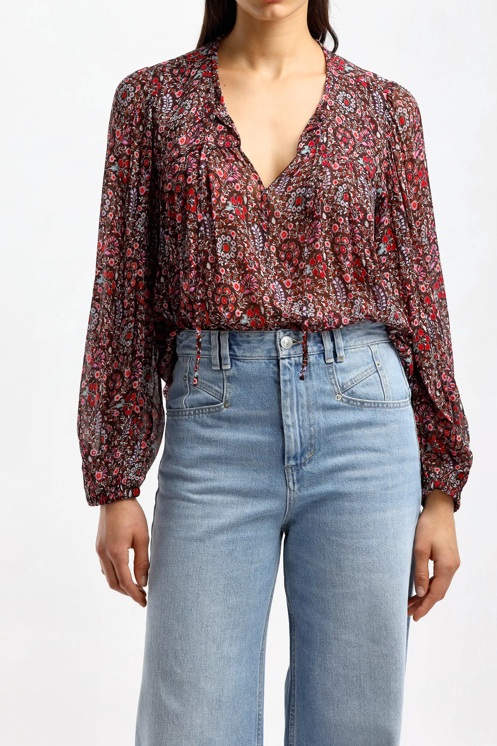 Marant Etoile Blouses & Tops^Blouse Daytonea En Marron