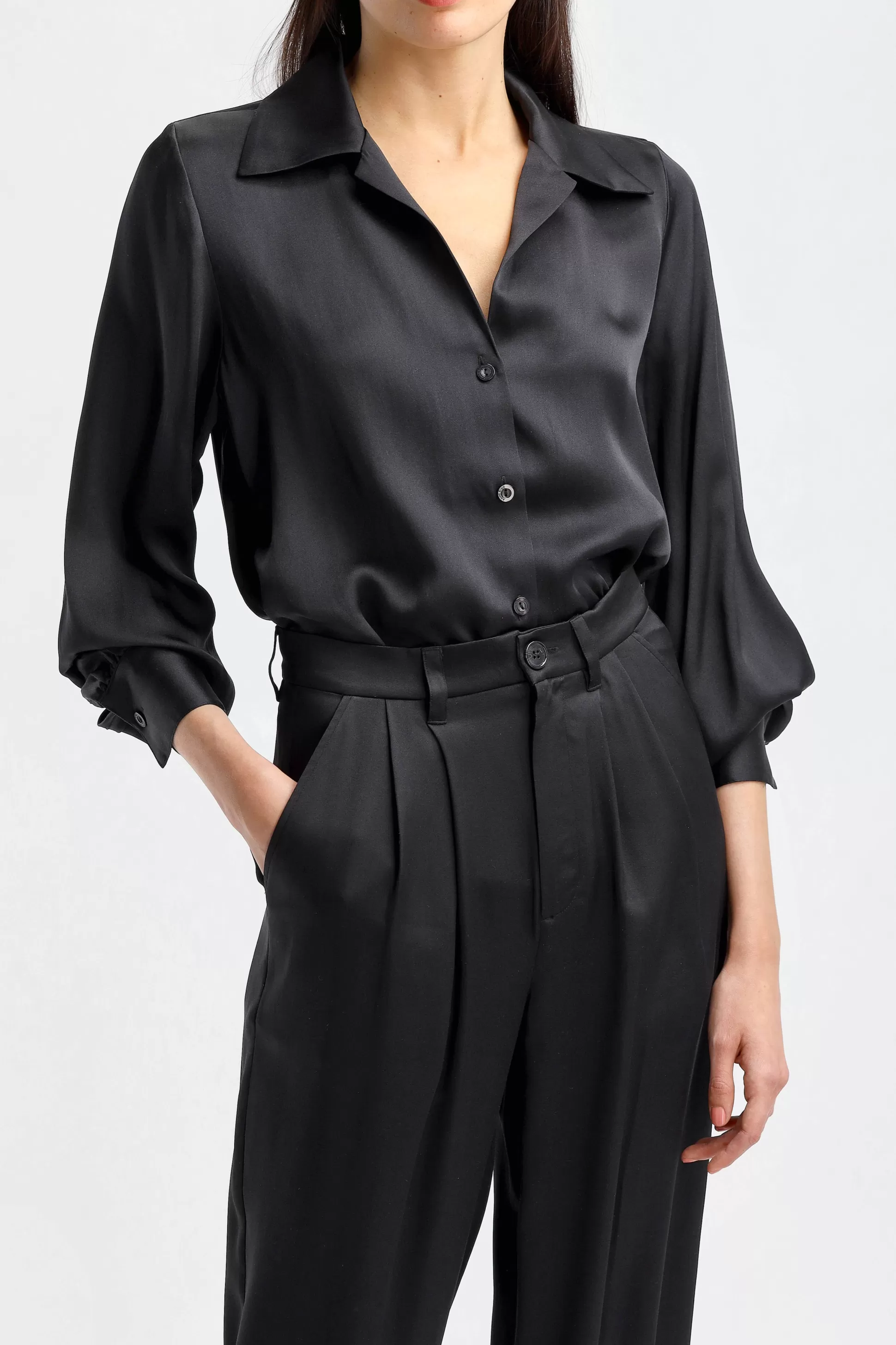 Anine Bing Blouses & Tops^Blouse Mylah En Noir