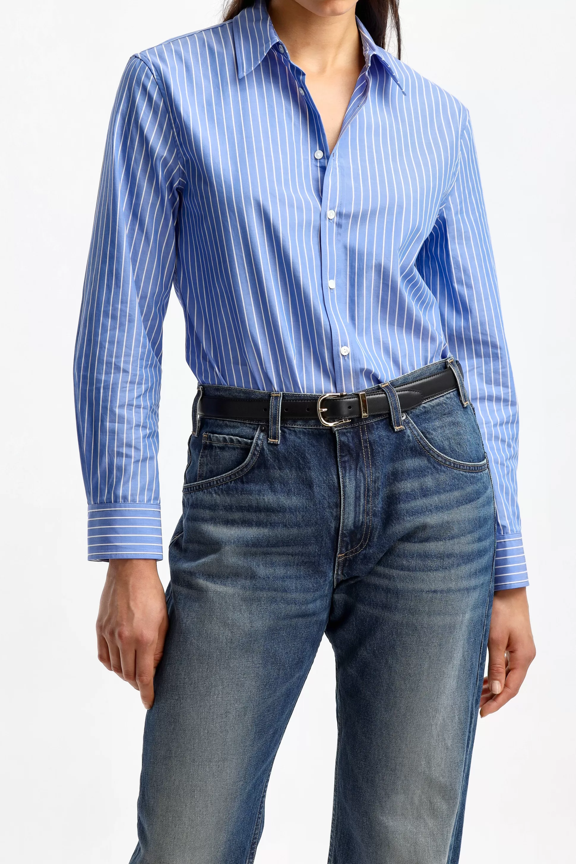 Nili Lotan Blouses & Tops^Blouse Raphael En Bleu/Blanc