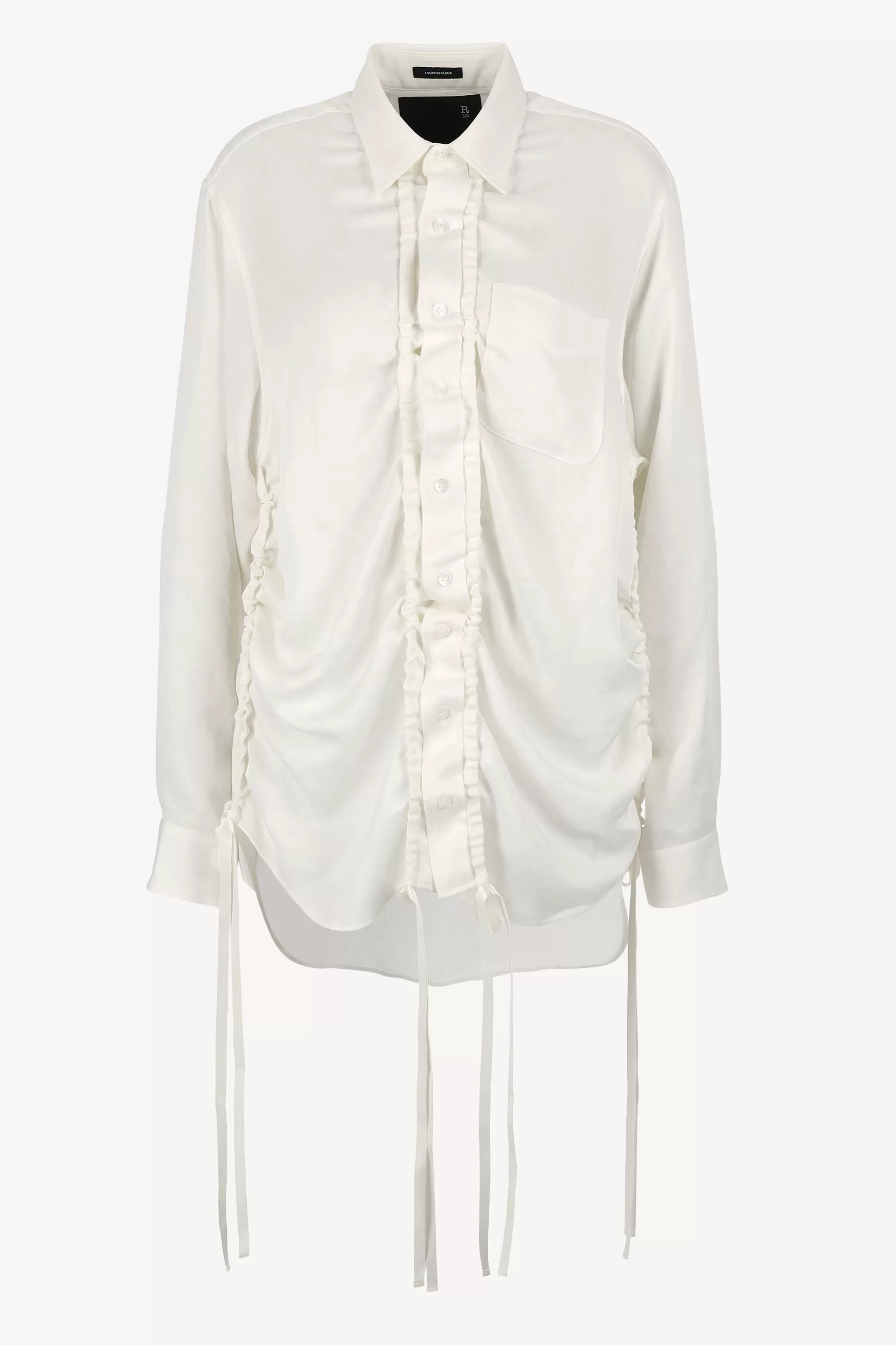 R13 Blouses & Tops^Blouse Shirred En Blanc