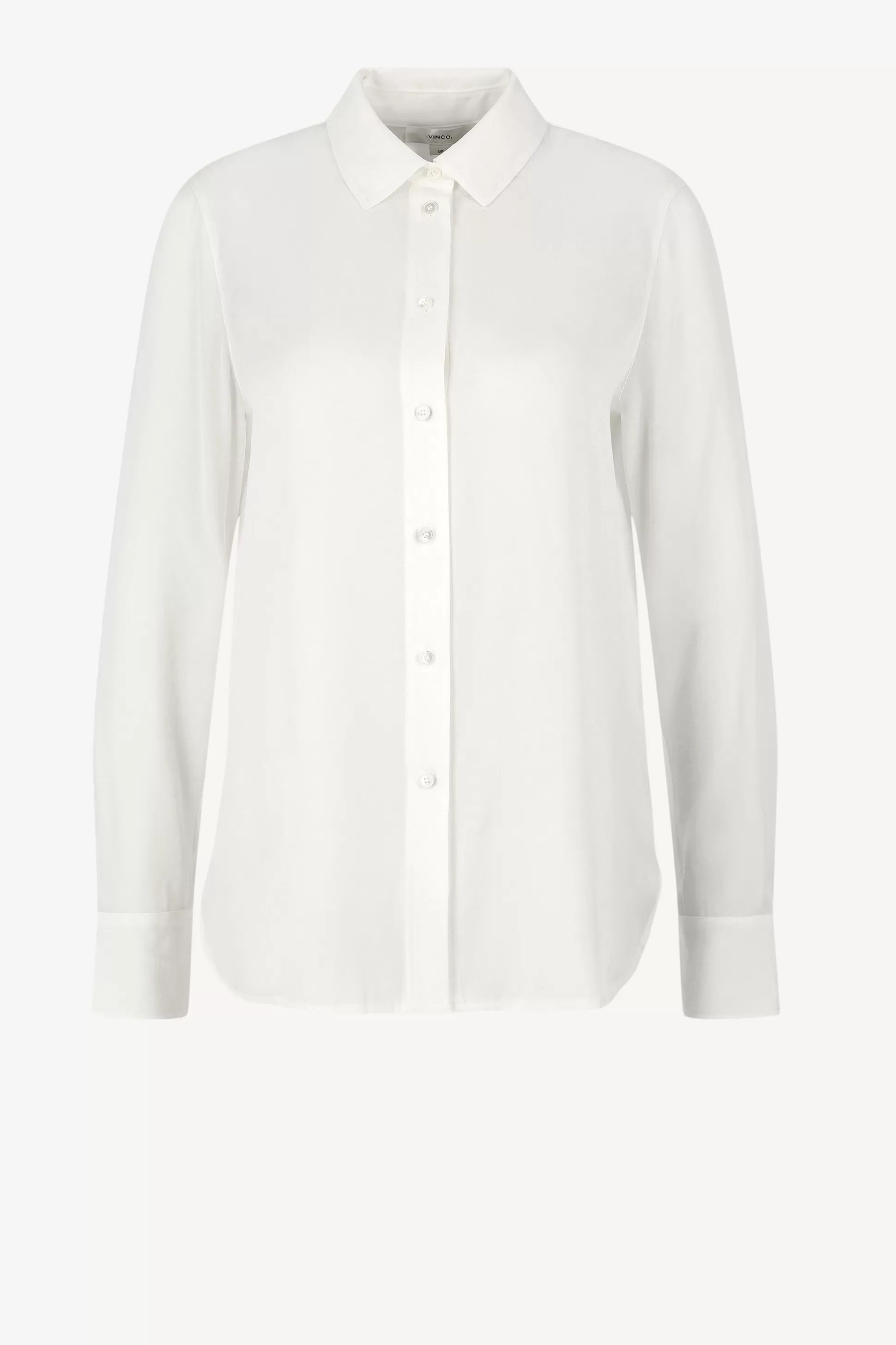 Vince Blouses & Tops^Blouse Slim Fitted En Blanc Optique