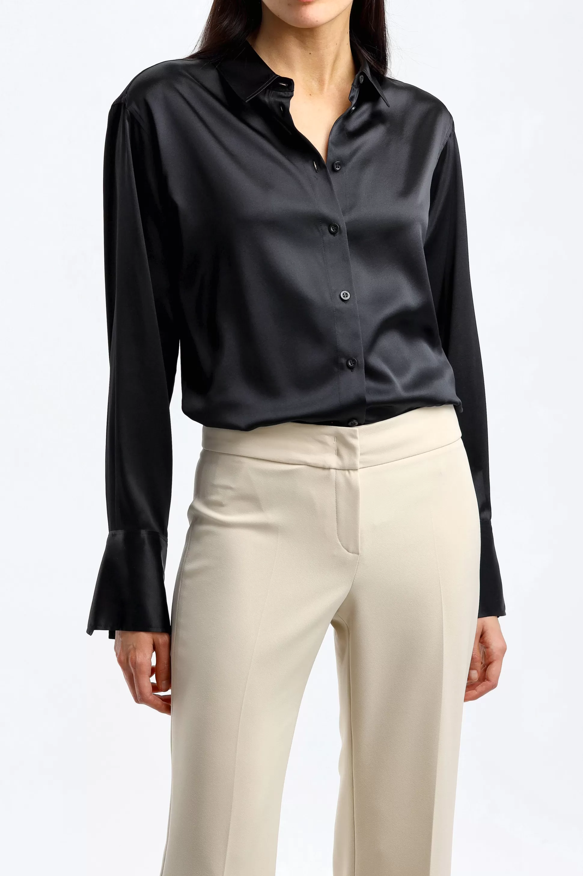 Frame Blouses & Tops^Blouse The Standard En Noir