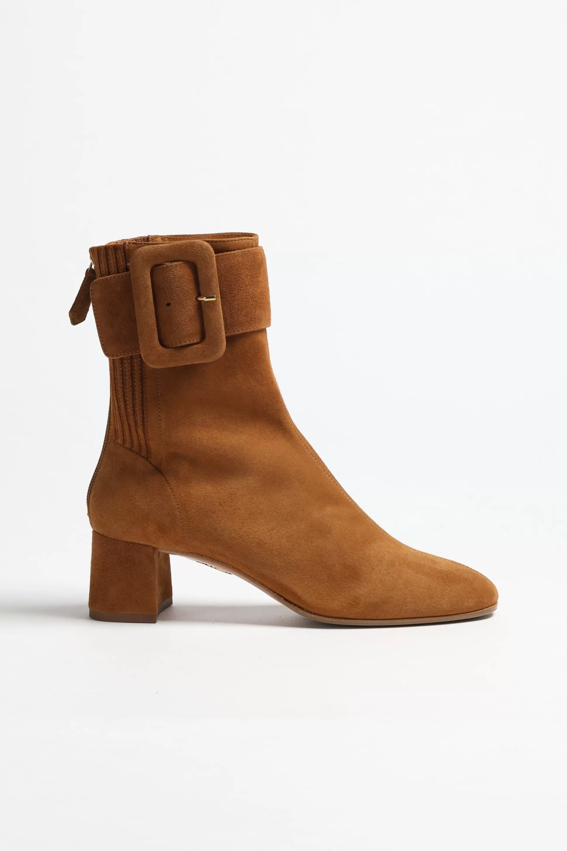 Aquazzura Bottes & Boots^Bottine St. Honore Buckle En Cognac