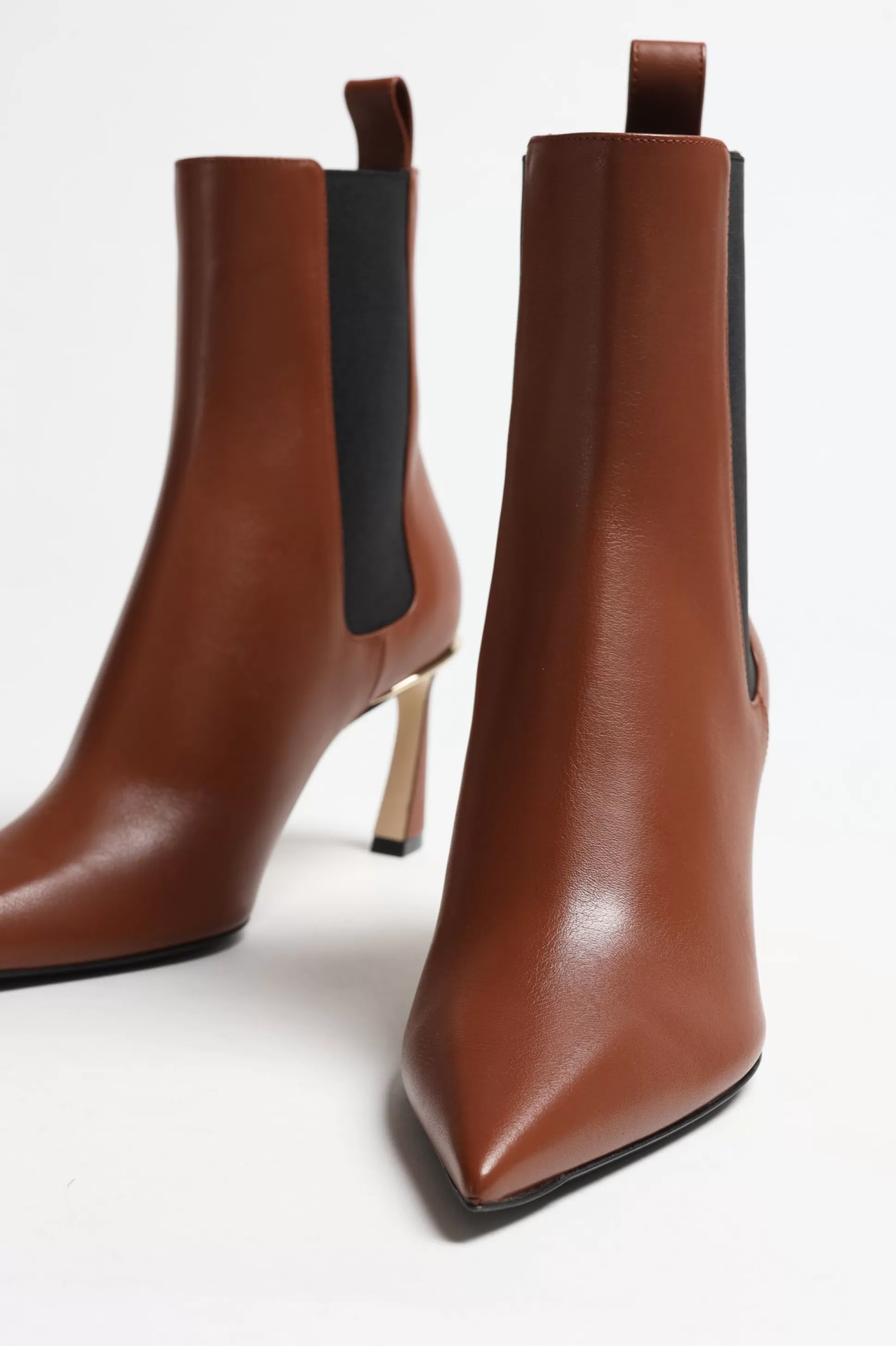 Victoria Beckham Bottes & Boots^Bottines Mid In Tan