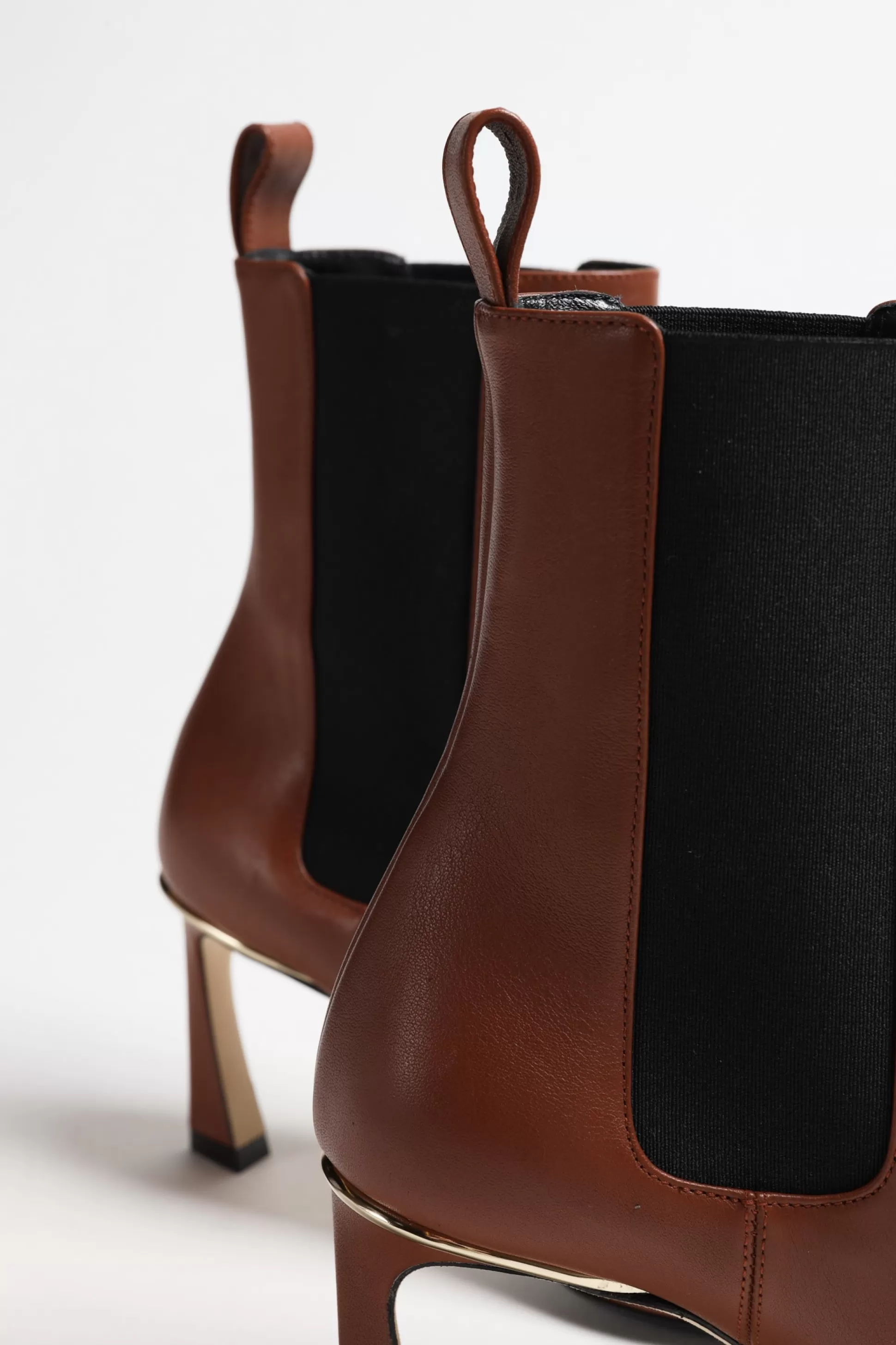 Victoria Beckham Bottes & Boots^Bottines Mid In Tan