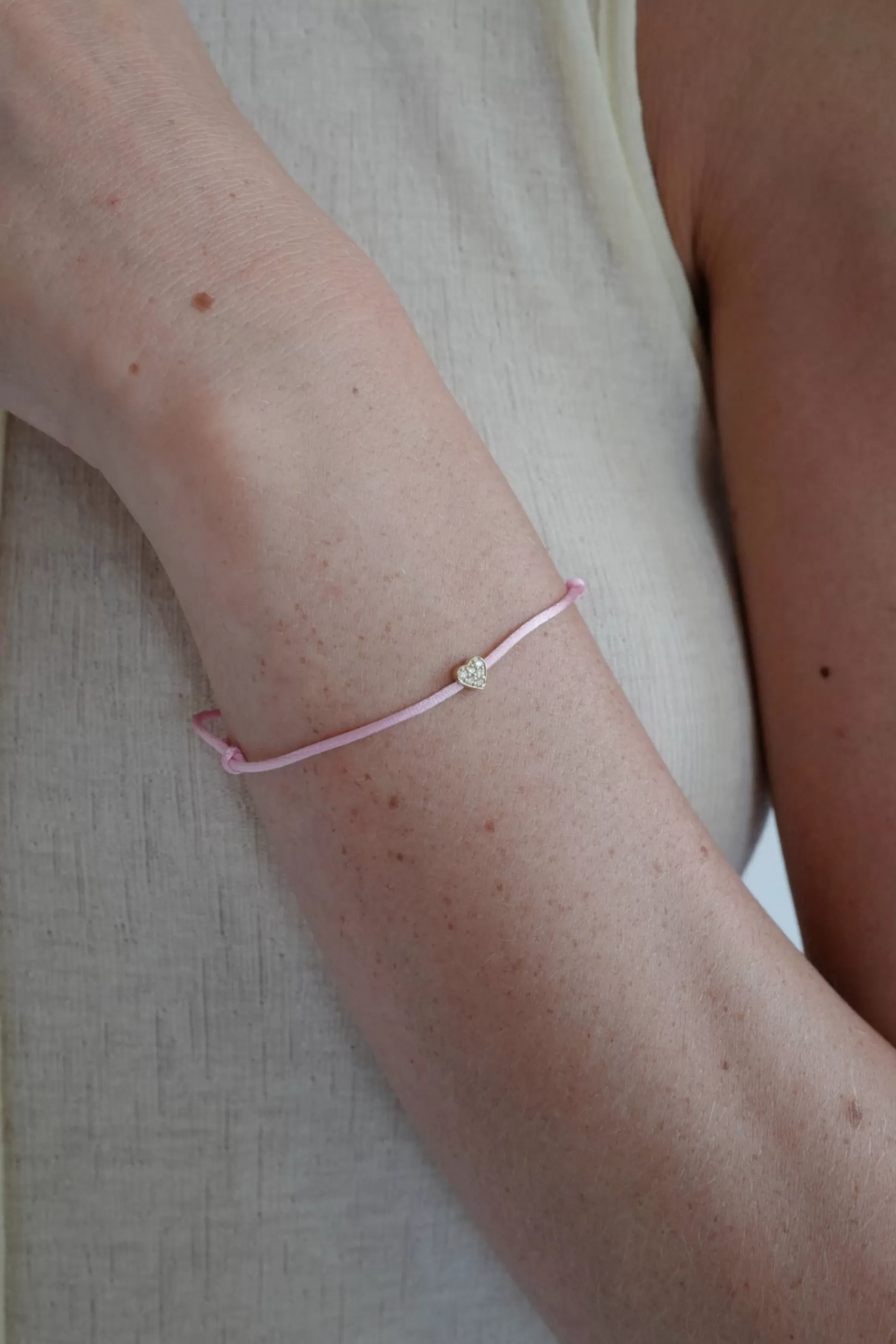 Nina Kastens Jewelry Bracelets^Bracelet Diamond Heart En Rose