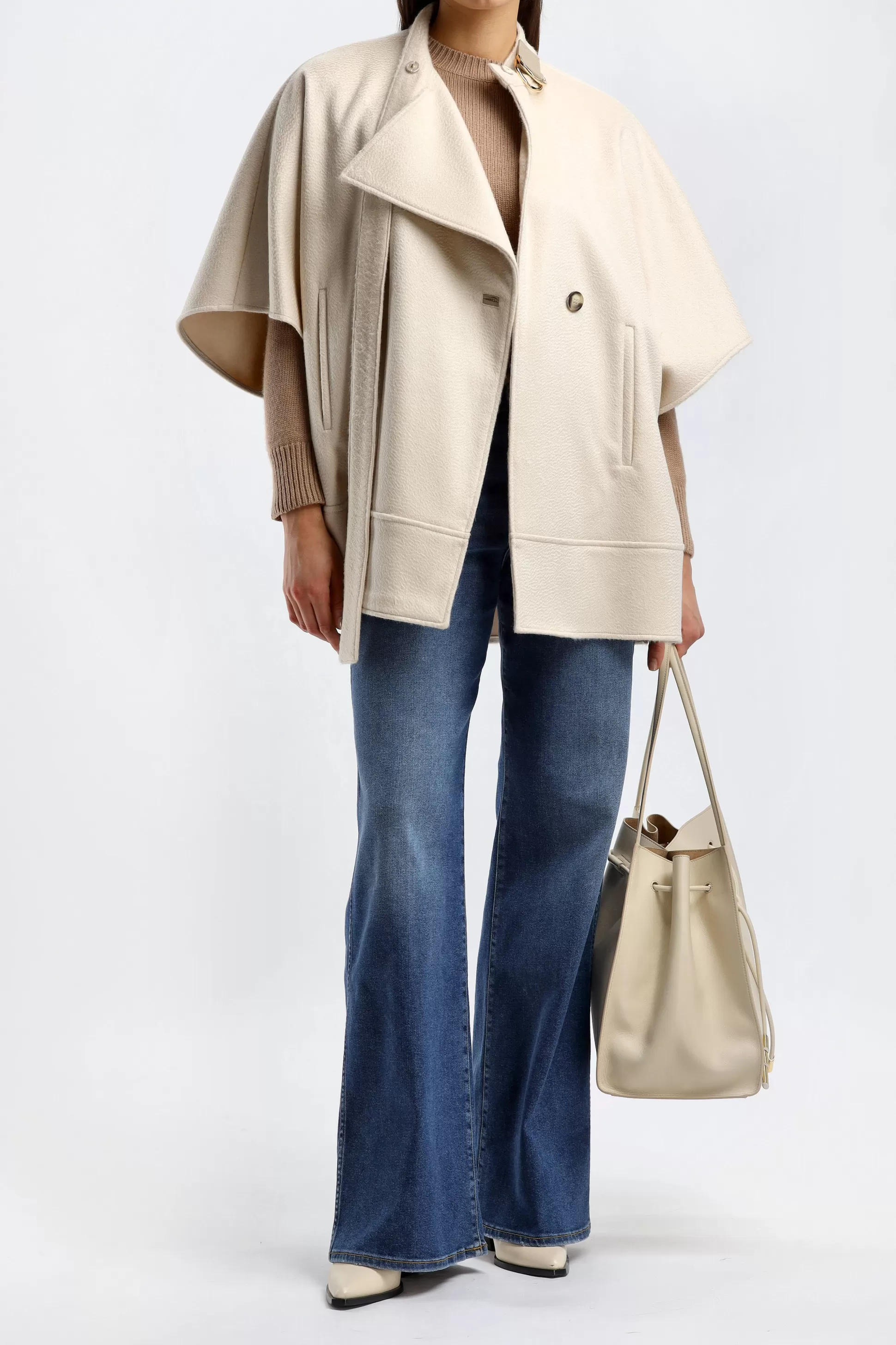 Max Mara Vestes & Gilets^Cape Haven A Sand