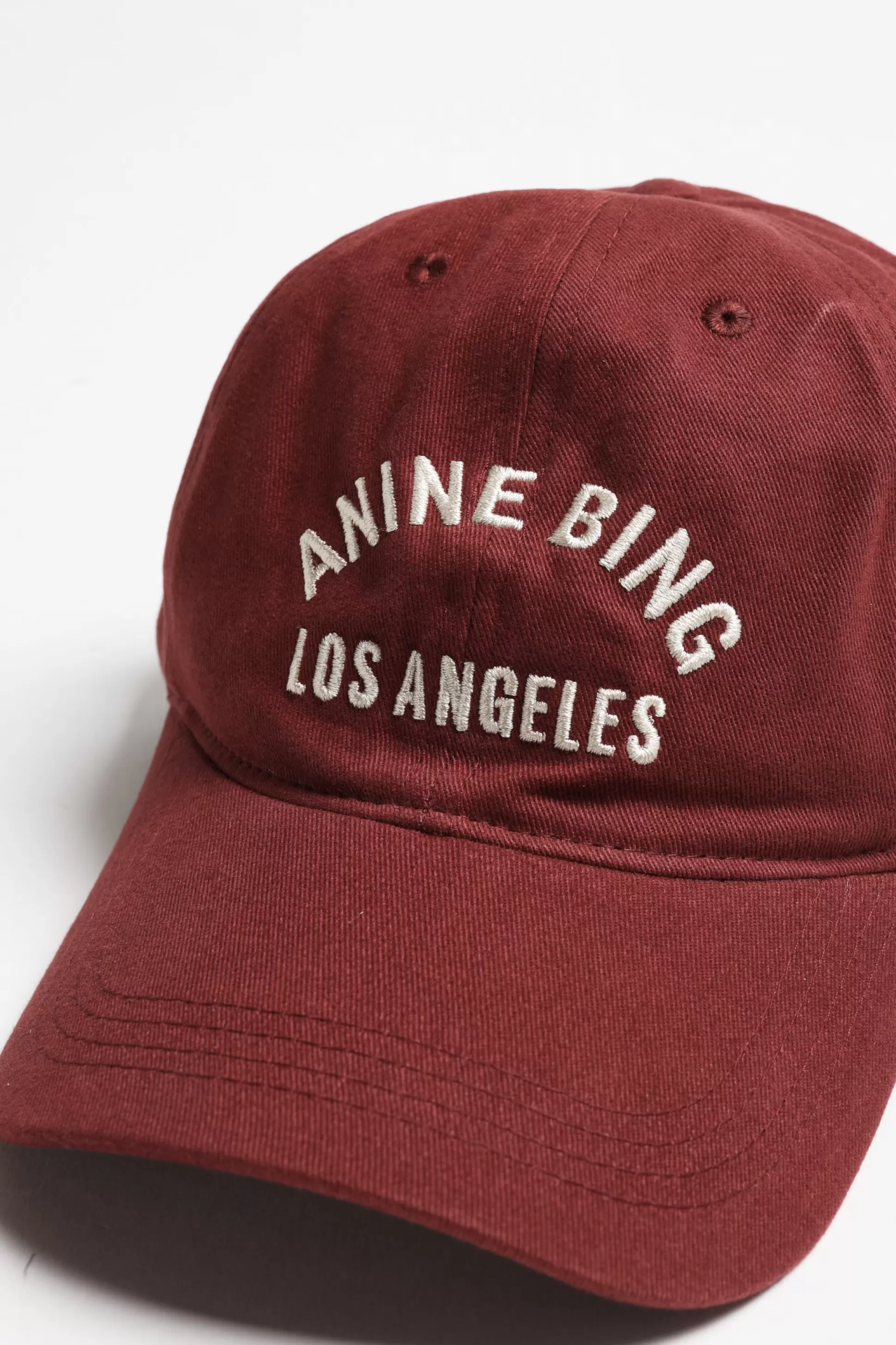 Anine Bing Casquettes & Chapeaux^Casquette Jeremy La En Cerise Foncee