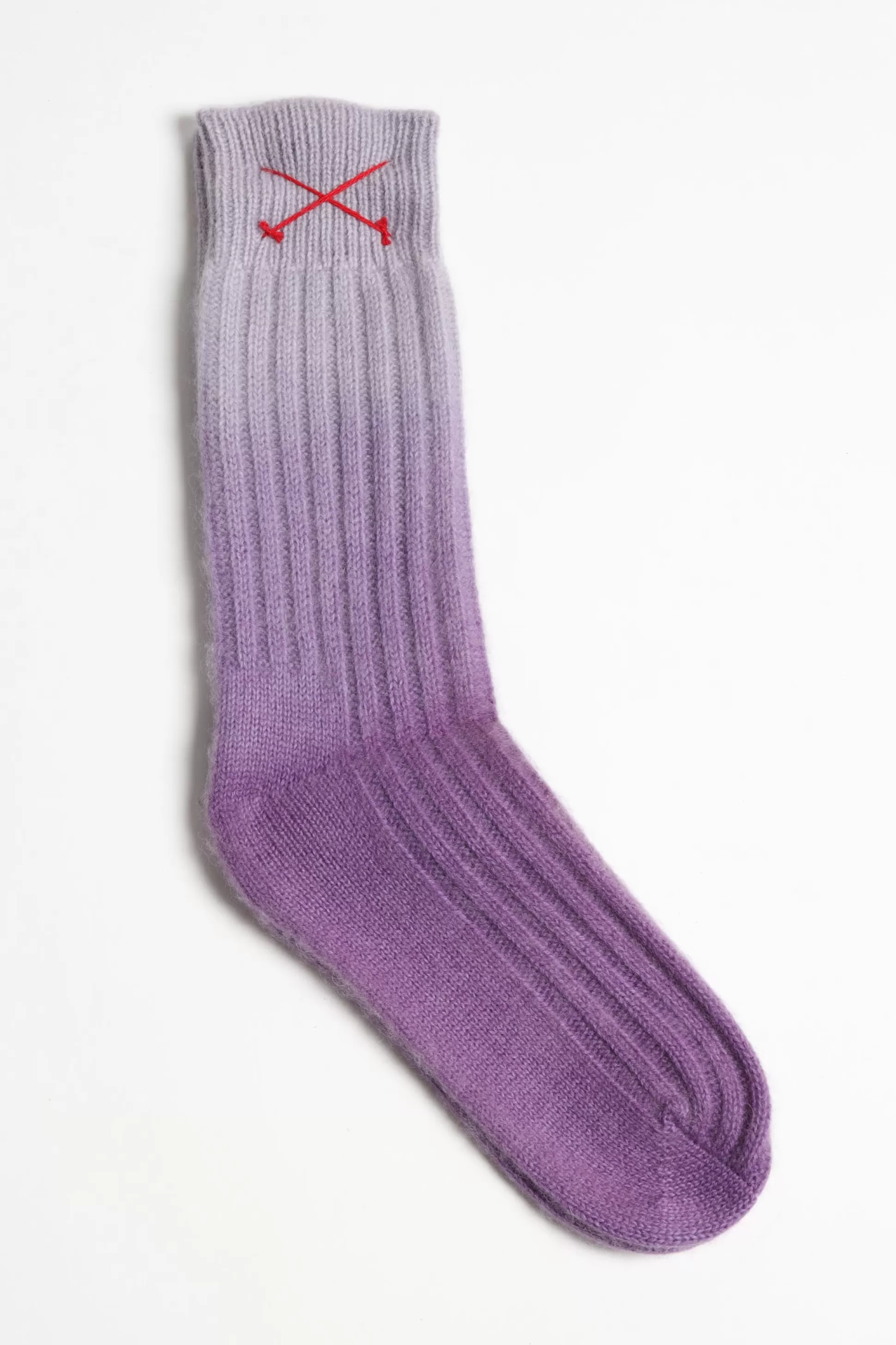 Mell-o Chaussettes & Bas^Chaussettes En Cachemire Dip Dye En Violet