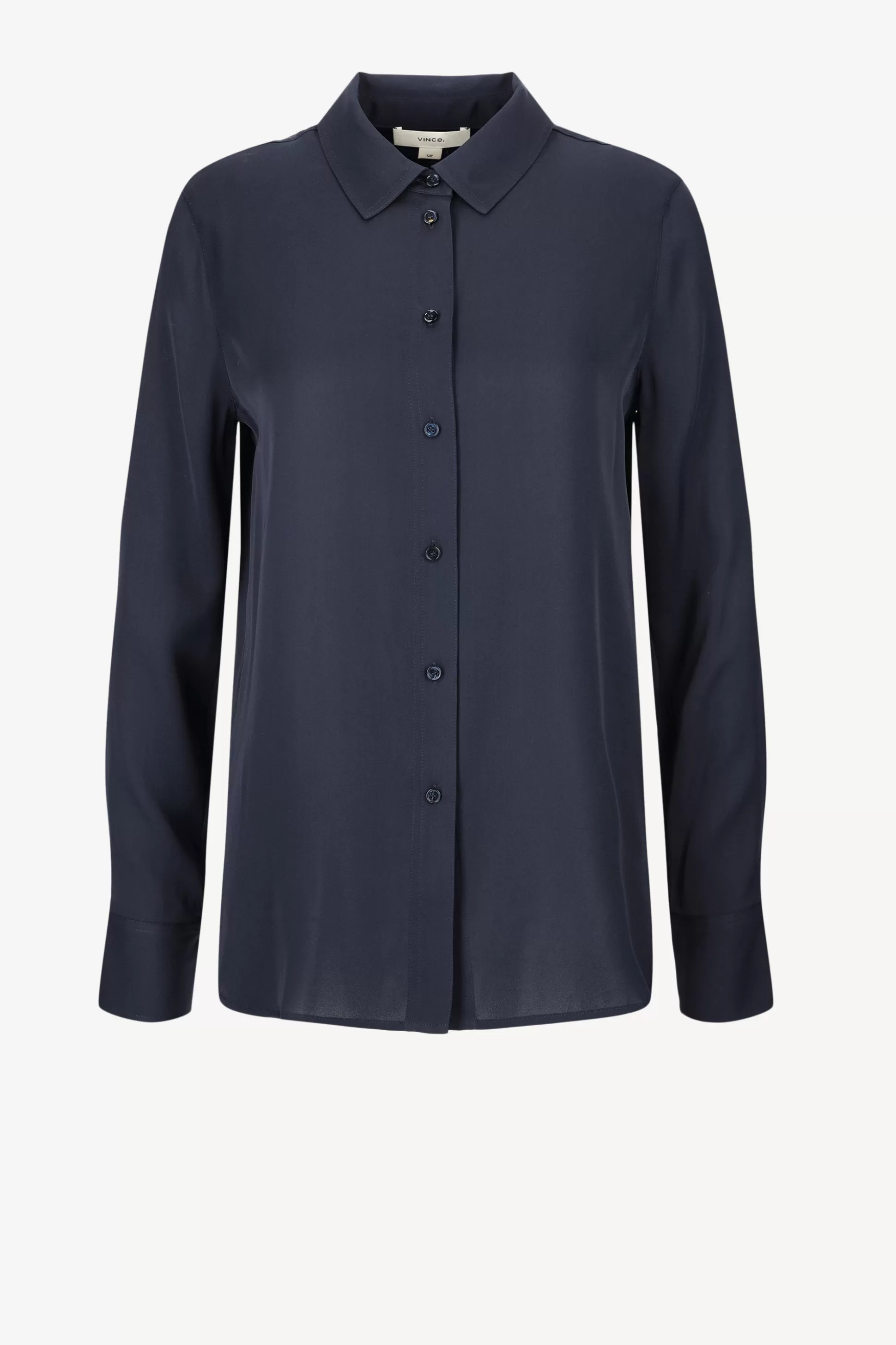 Vince Blouses & Tops^Chemisier Slim Fitted In Coastal Blue