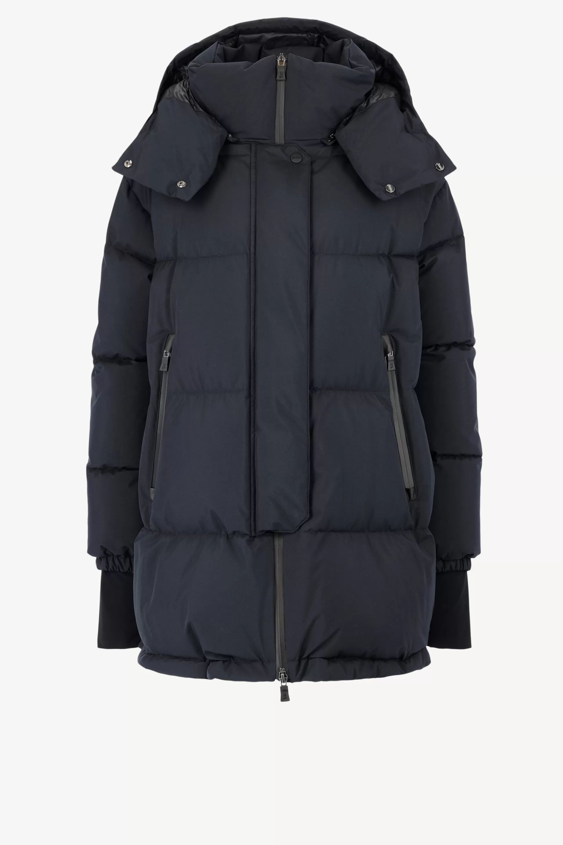 Herno Vestes & Gilets^Doudoune A Capuche Dark Navy