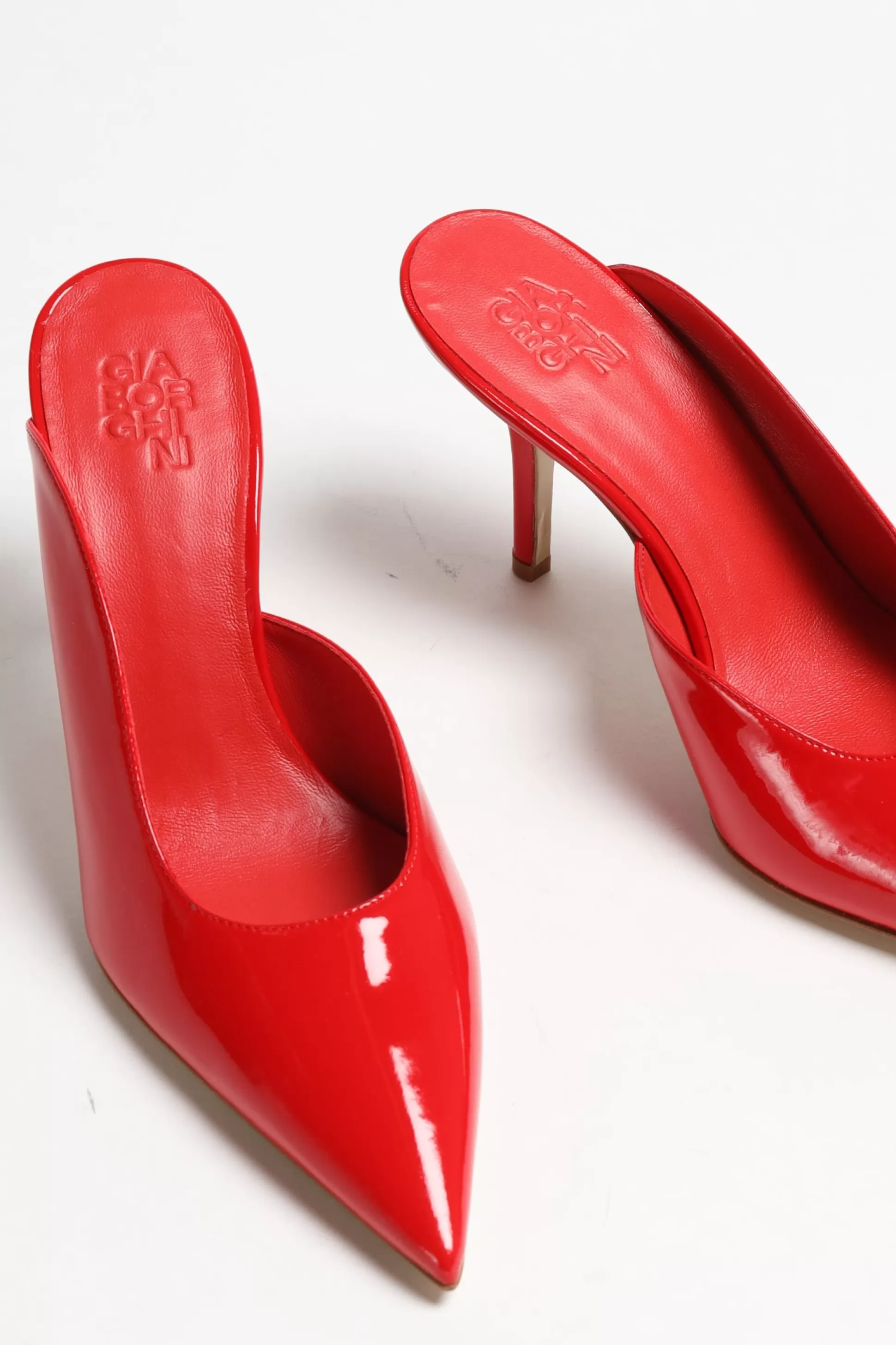 Giaborghini Talons^Escarpins Abella En Rouge