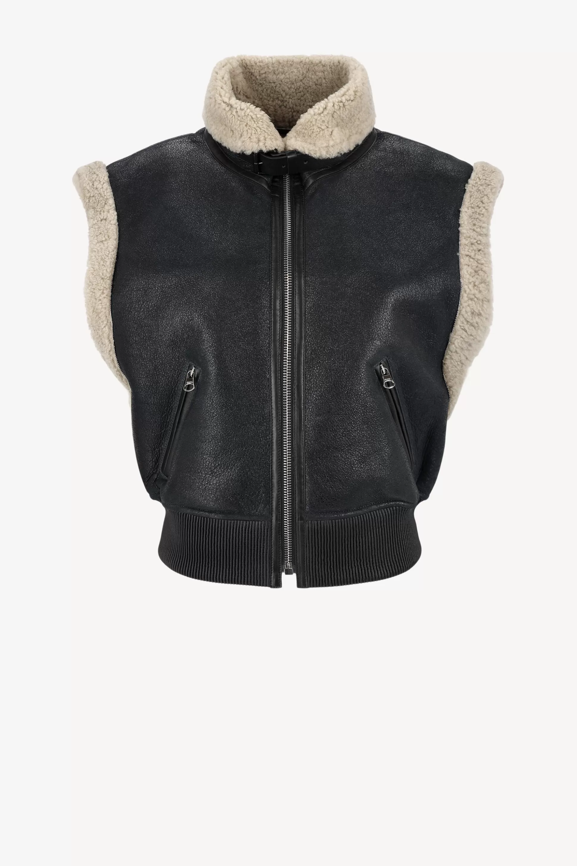 Isabel Marant Vestes & Gilets^Gilet Aviel En Noir Fondu