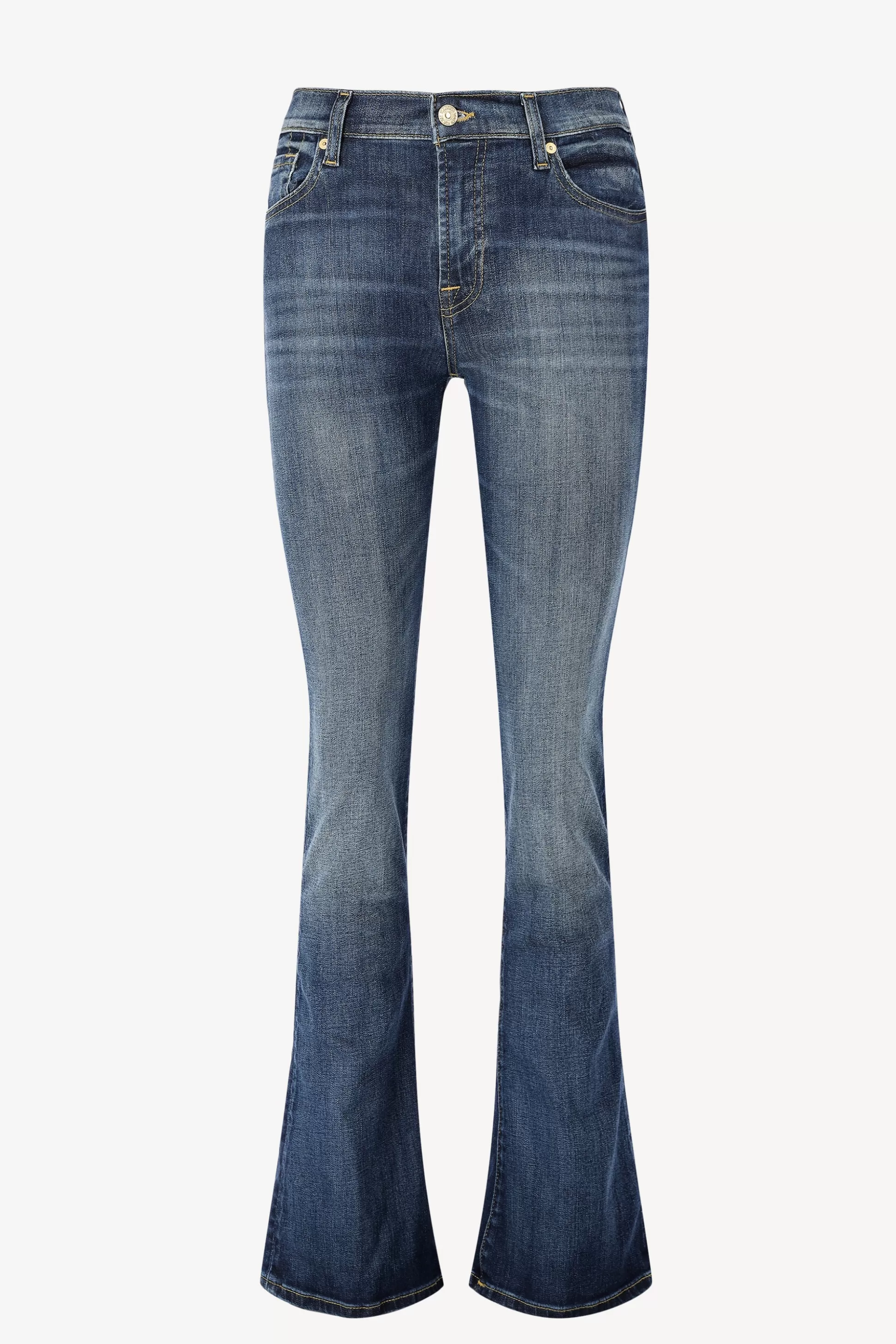 7 For All Mankind Jeans^Jeans Bootcut Nolita En Bleu Fonce