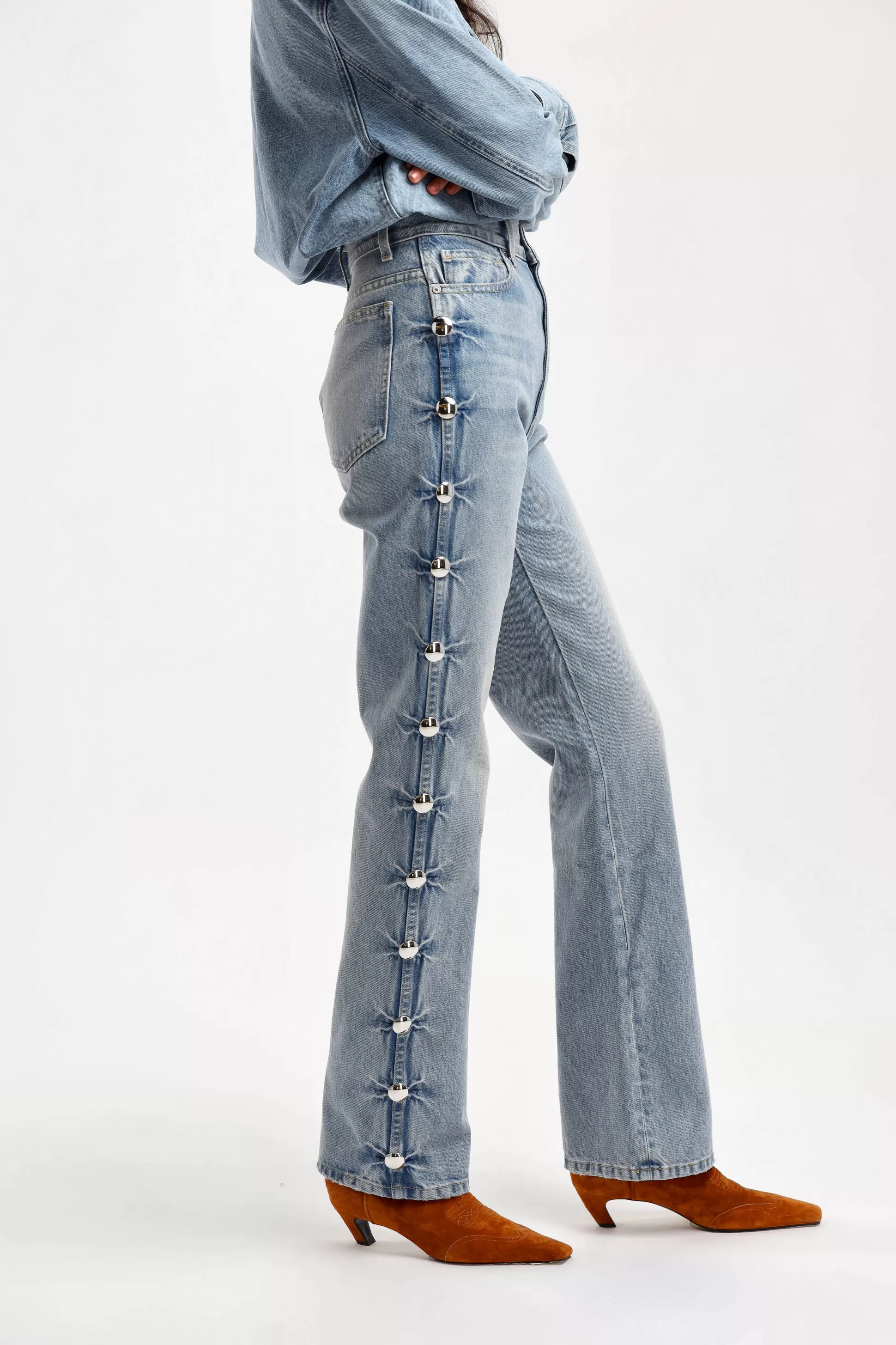 Khaite Jeans^Jeans Danielle Studded A Canton