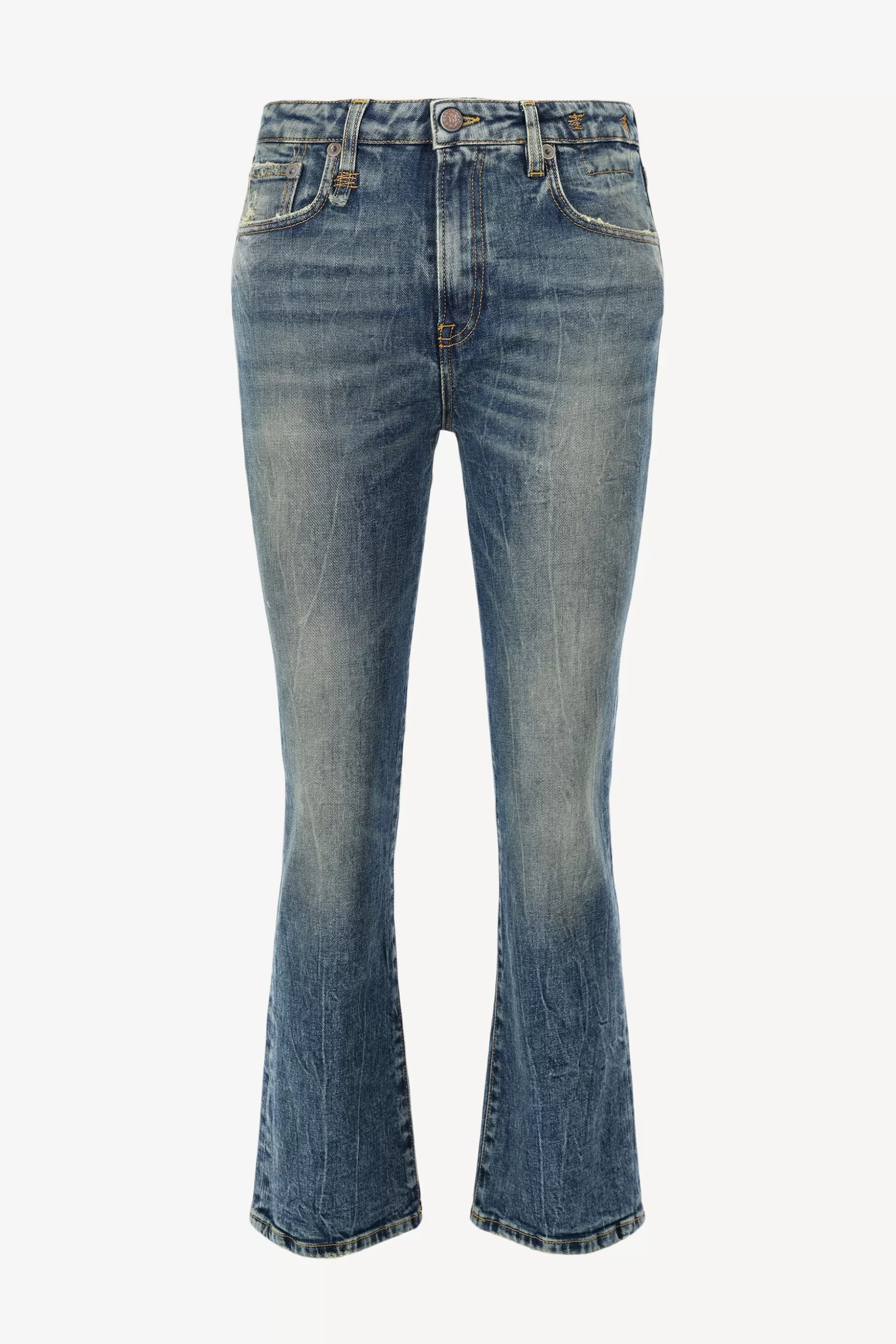 R13 Jeans^Jeans Kick Fit En Kelly