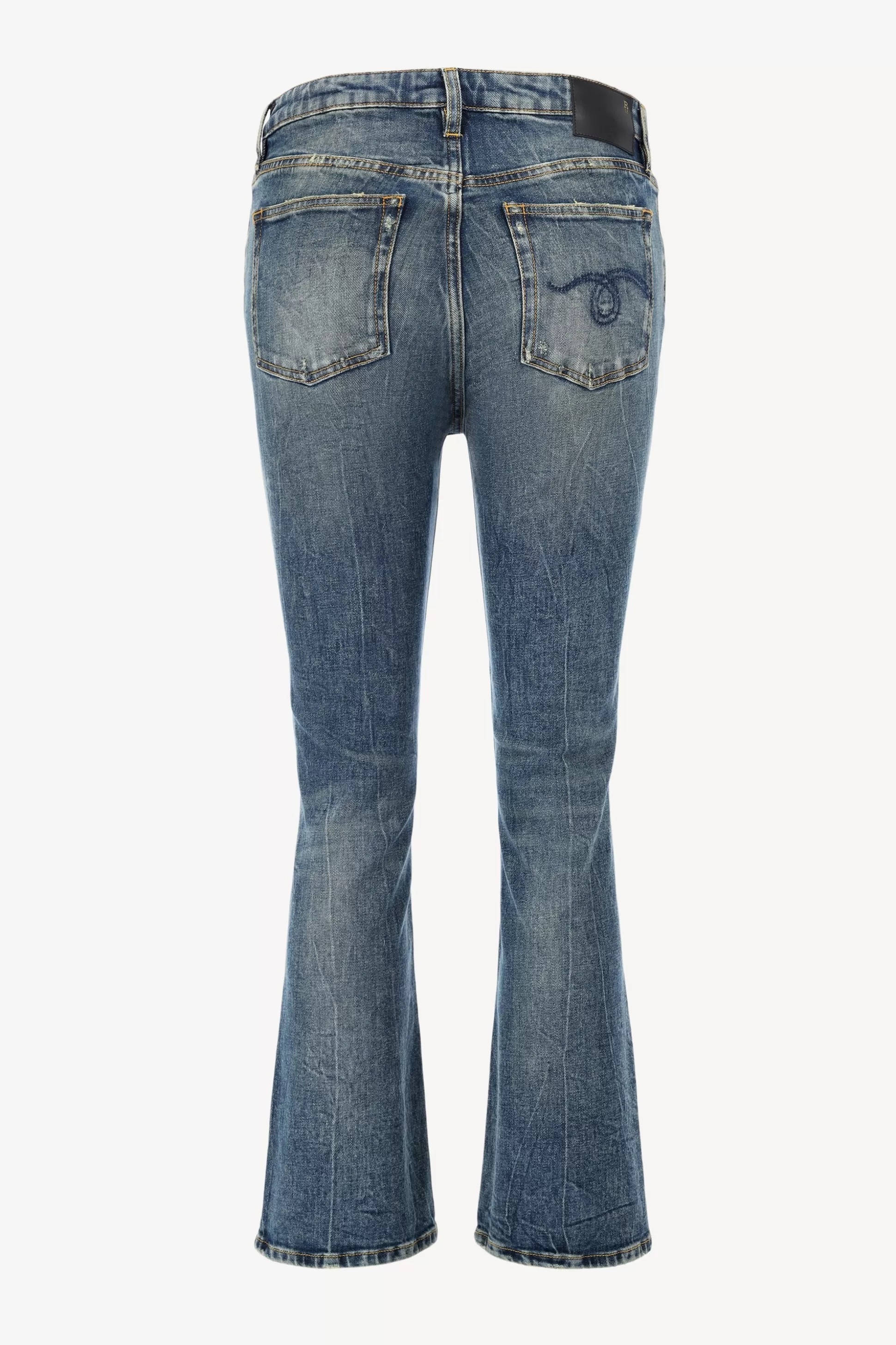 R13 Jeans^Jeans Kick Fit En Kelly