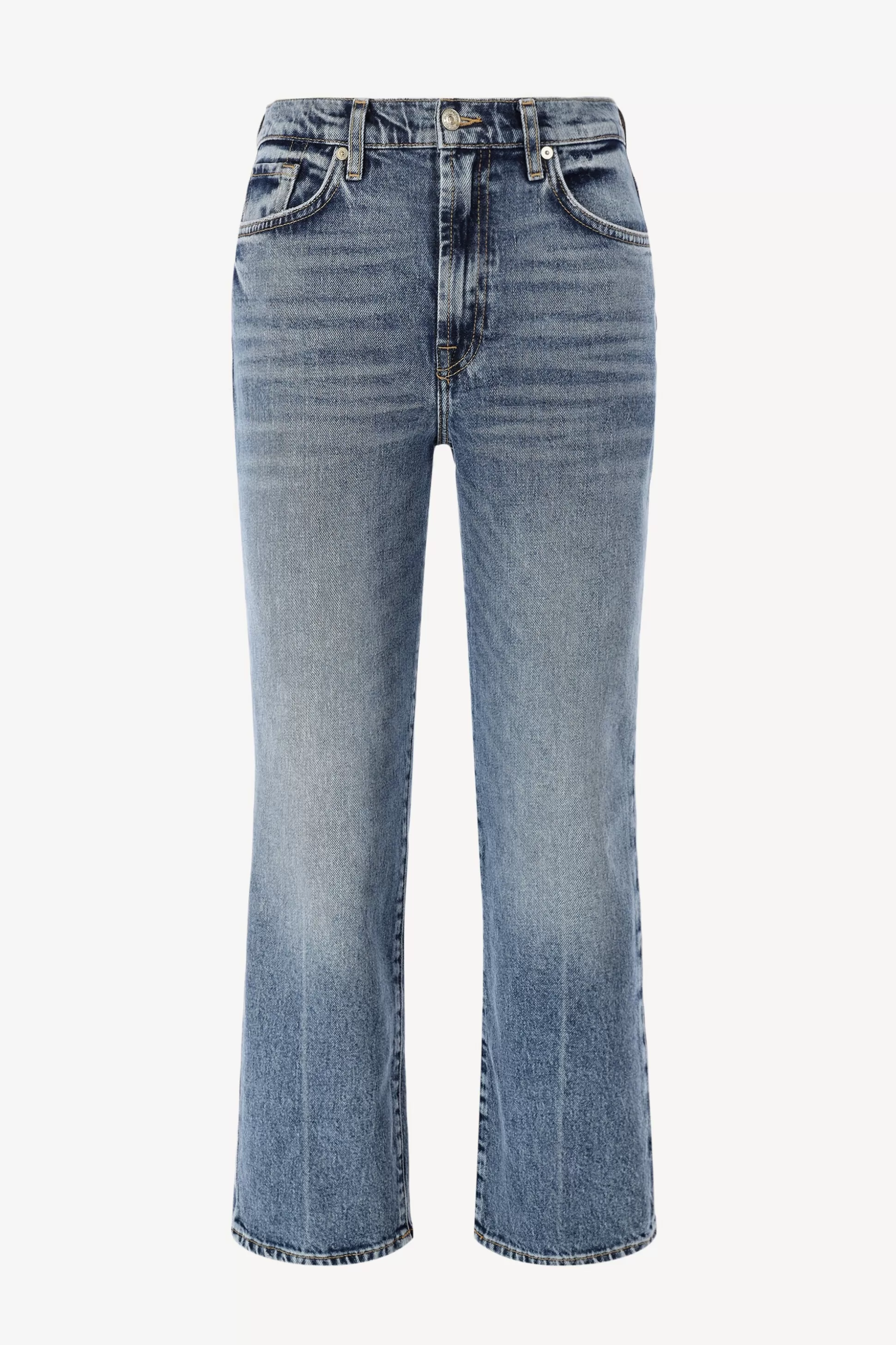 7 For All Mankind Jeans^Jeans Logan Stovepipe En Bleu Clair