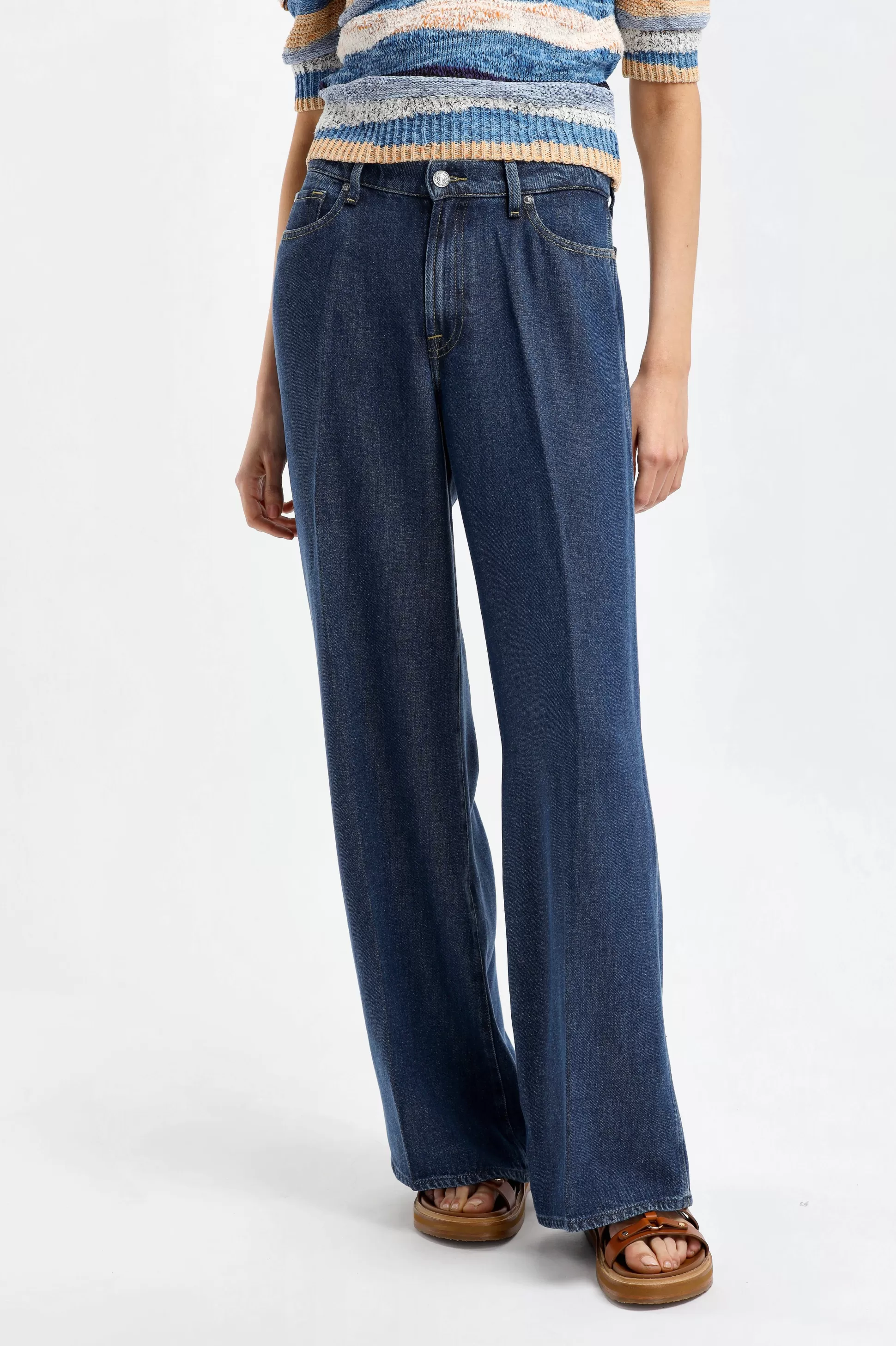 7 For All Mankind Jeans^Jeans Lotta Bluenote En Bleu Moyen