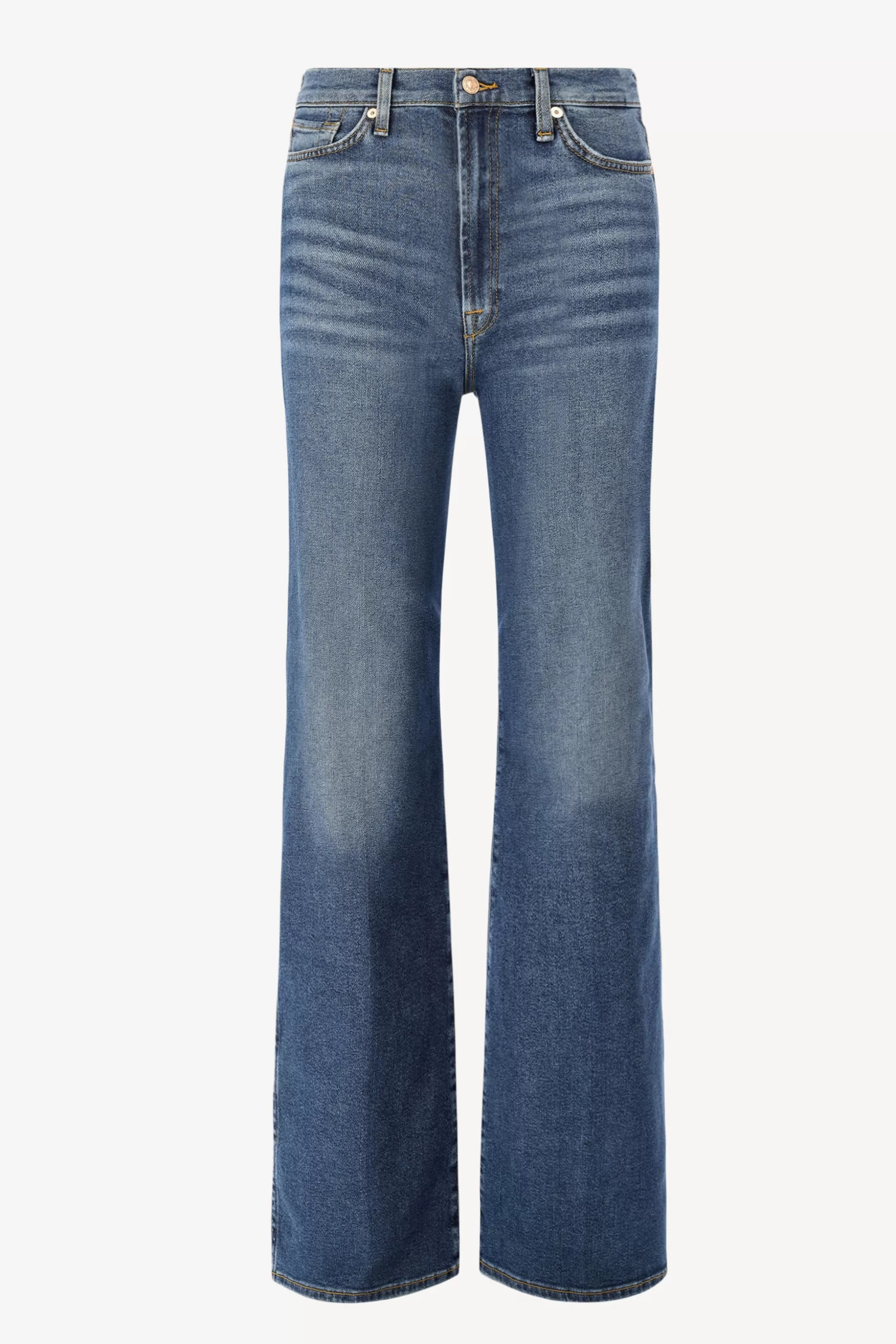 7 For All Mankind Jeans^Jeans Lotta Luxe Vintage En Bleu Fonce