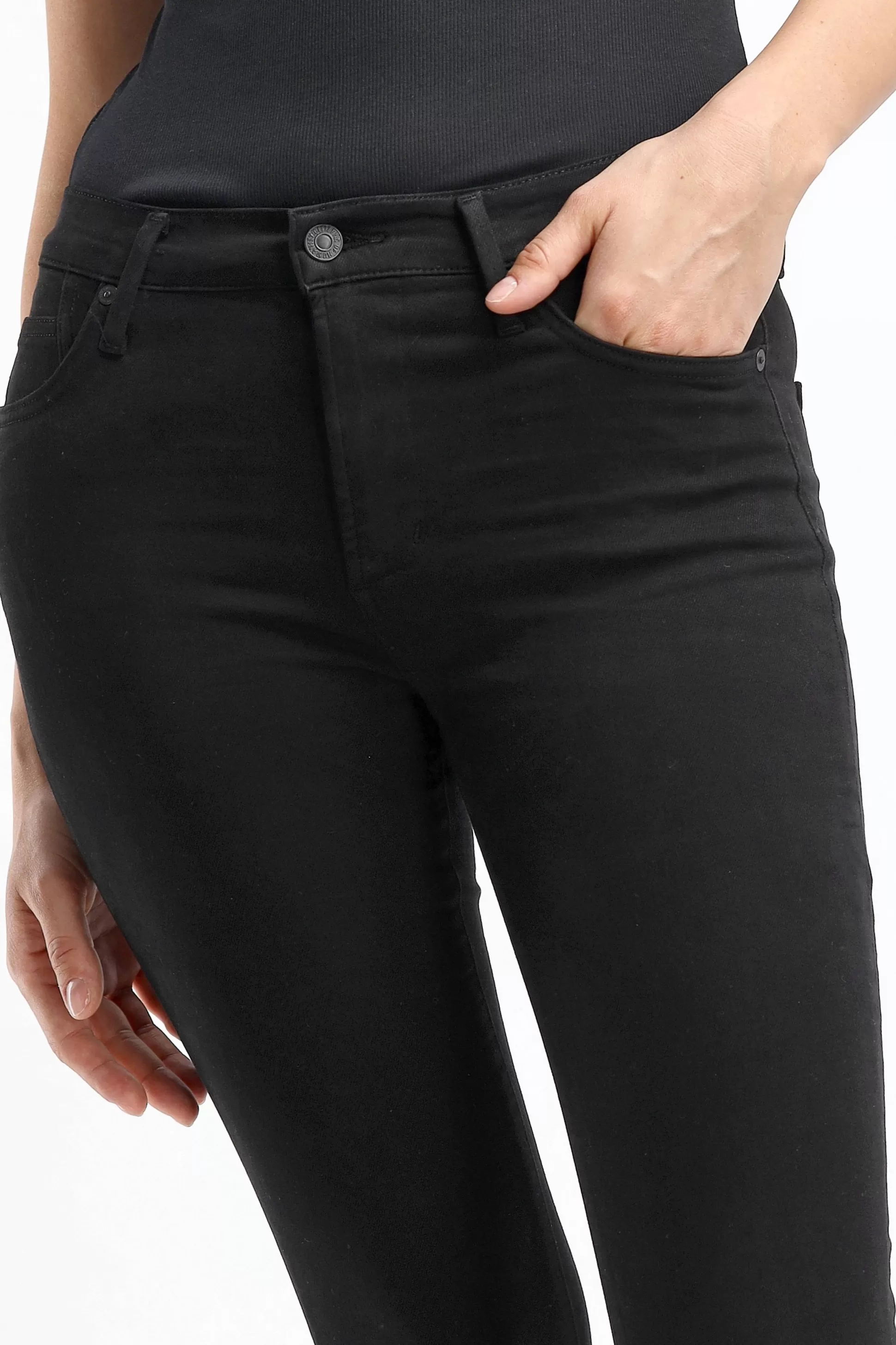 Citizens of Humanity Jeans^Jeans Rocket En Noir Plush