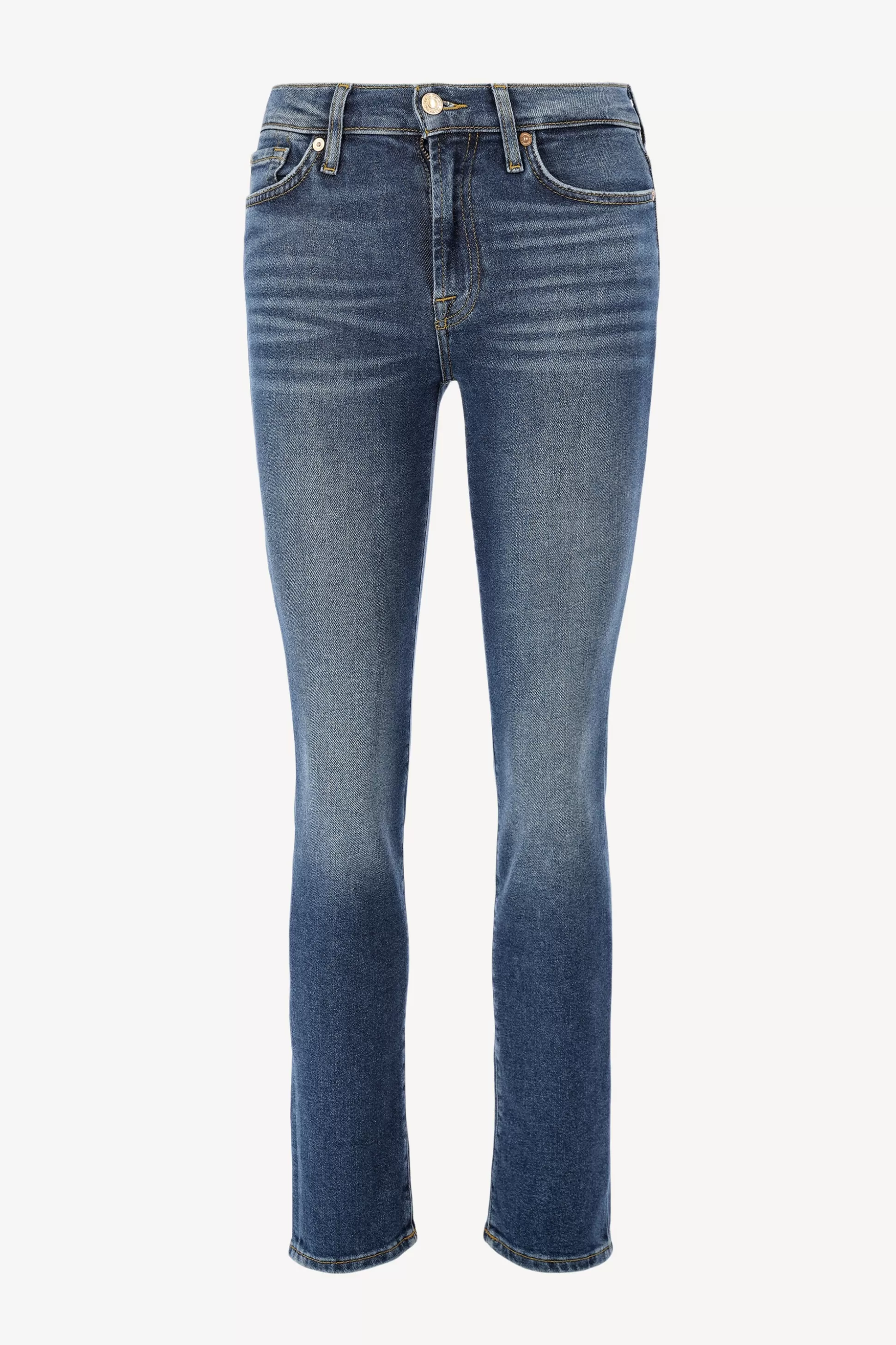 7 For All Mankind Jeans^Jeans Roxanne Luxe En Bleu Fonce