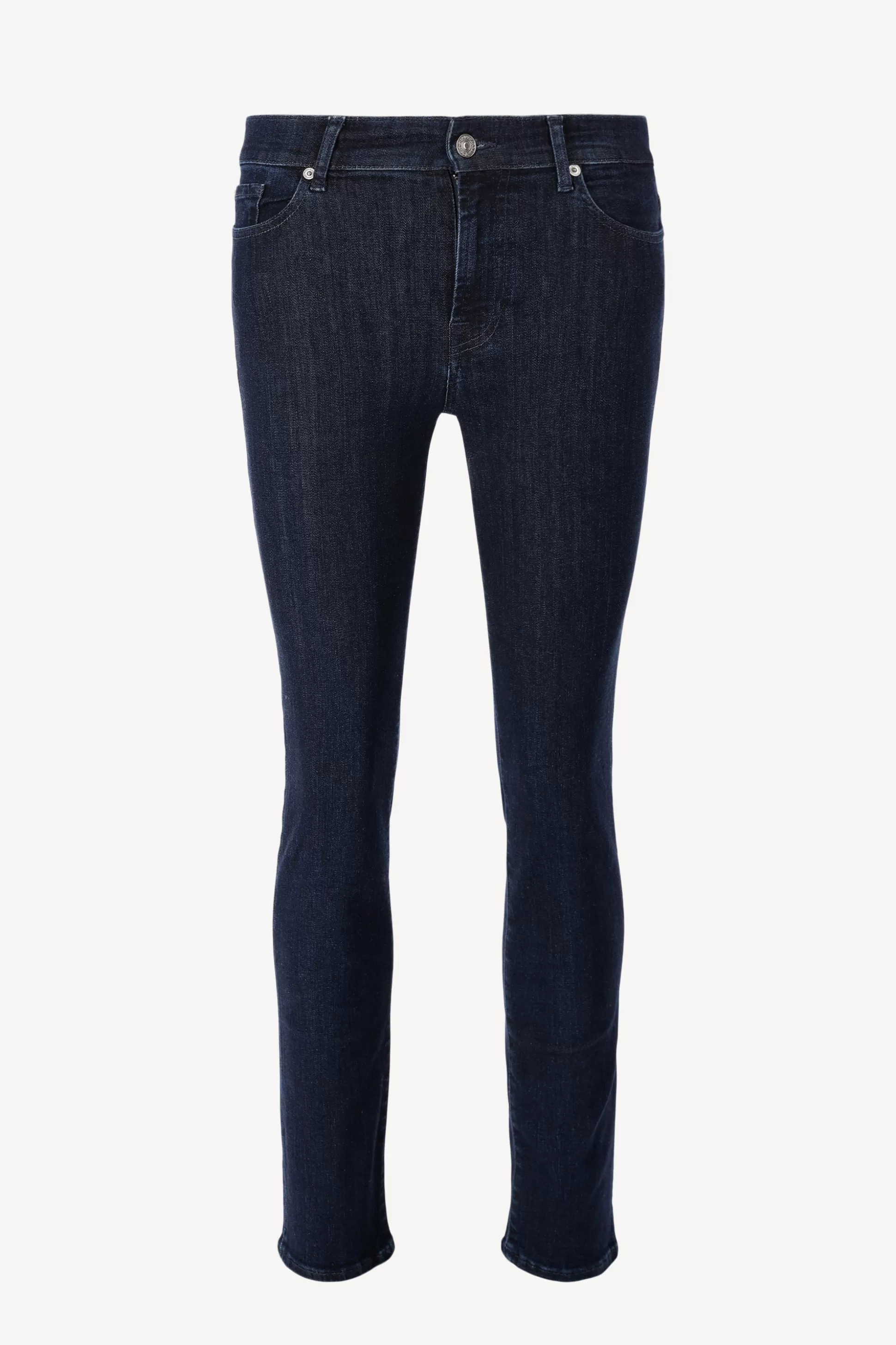 7 For All Mankind Jeans^Jeans Roxanne Soho En Bleu Fonce