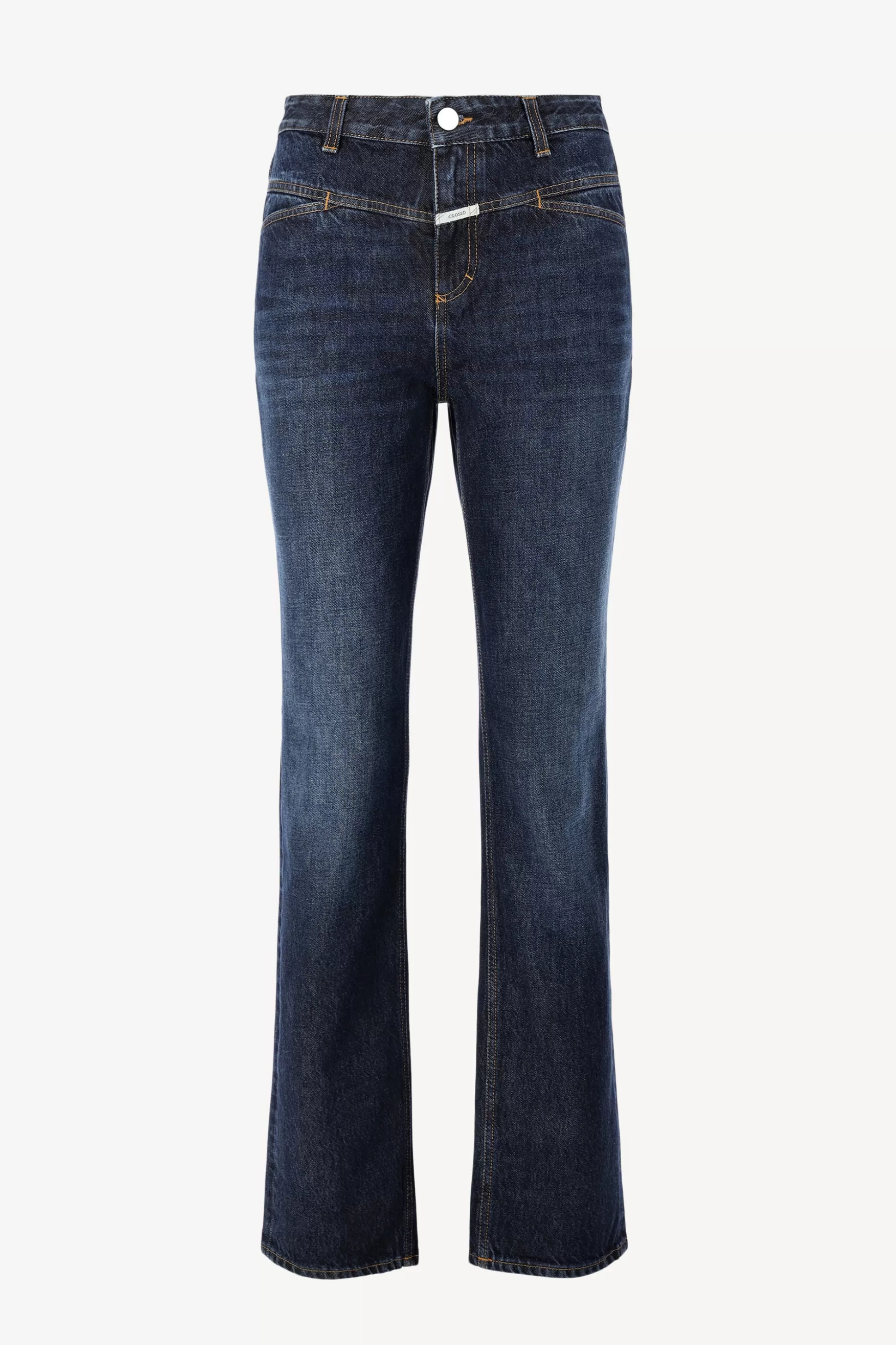 Closed Jeans^Jeans Straight-X En Bleu Fonce