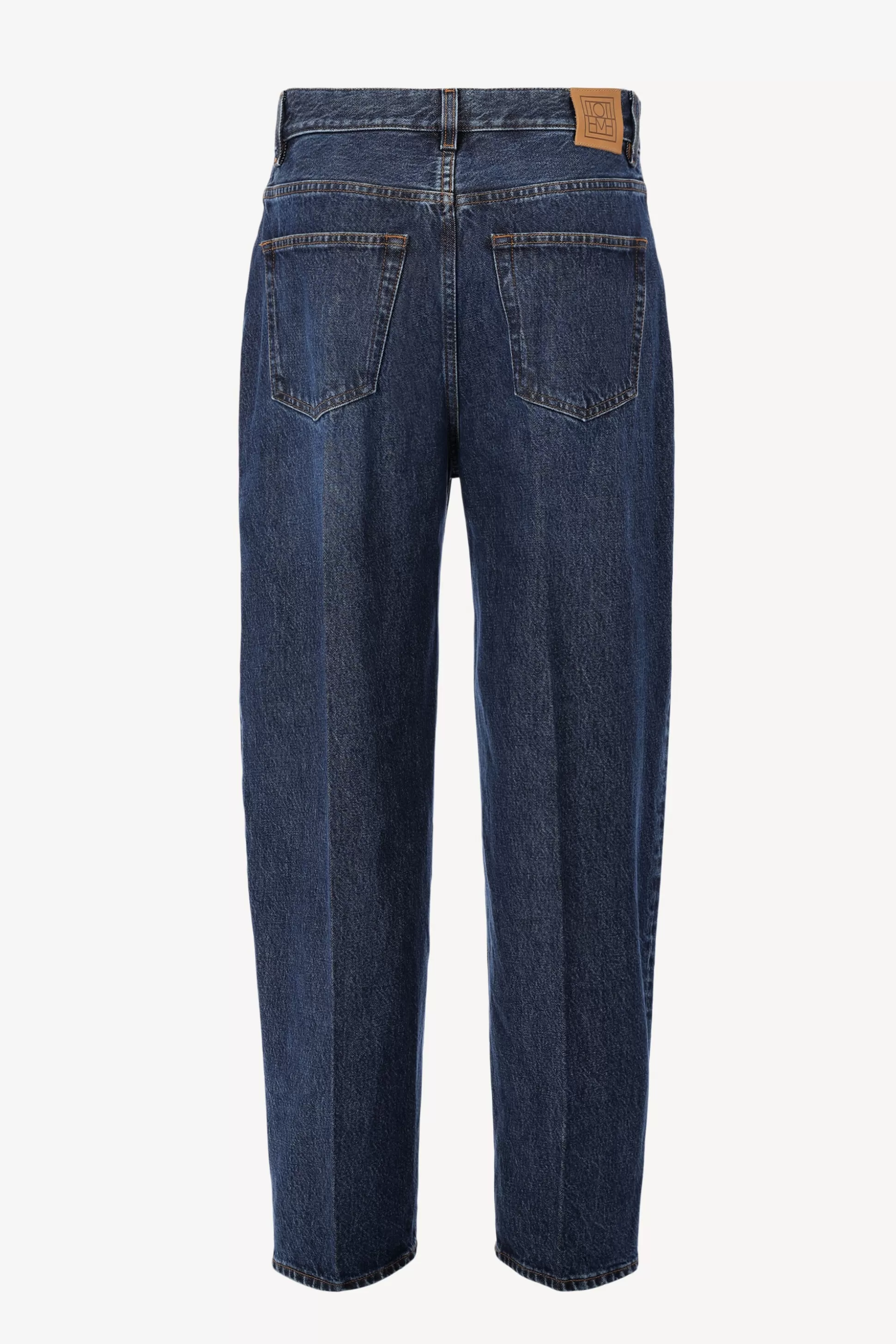 Toteme Jeans^Jeans Wide Tapered En Bleu Fonce