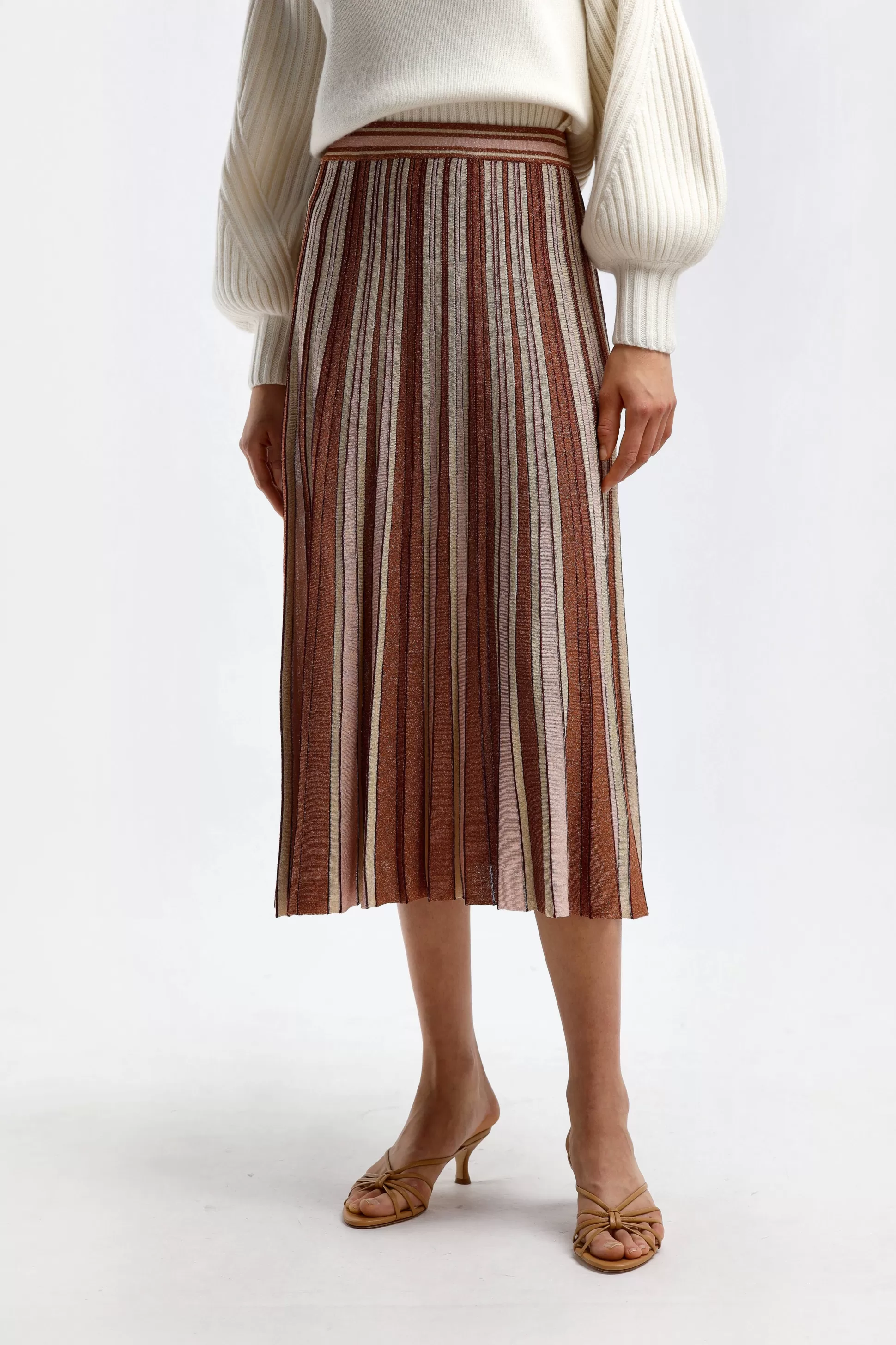 Zimmermann Jupes^Jupe Luminosity Stripe Dans Multi