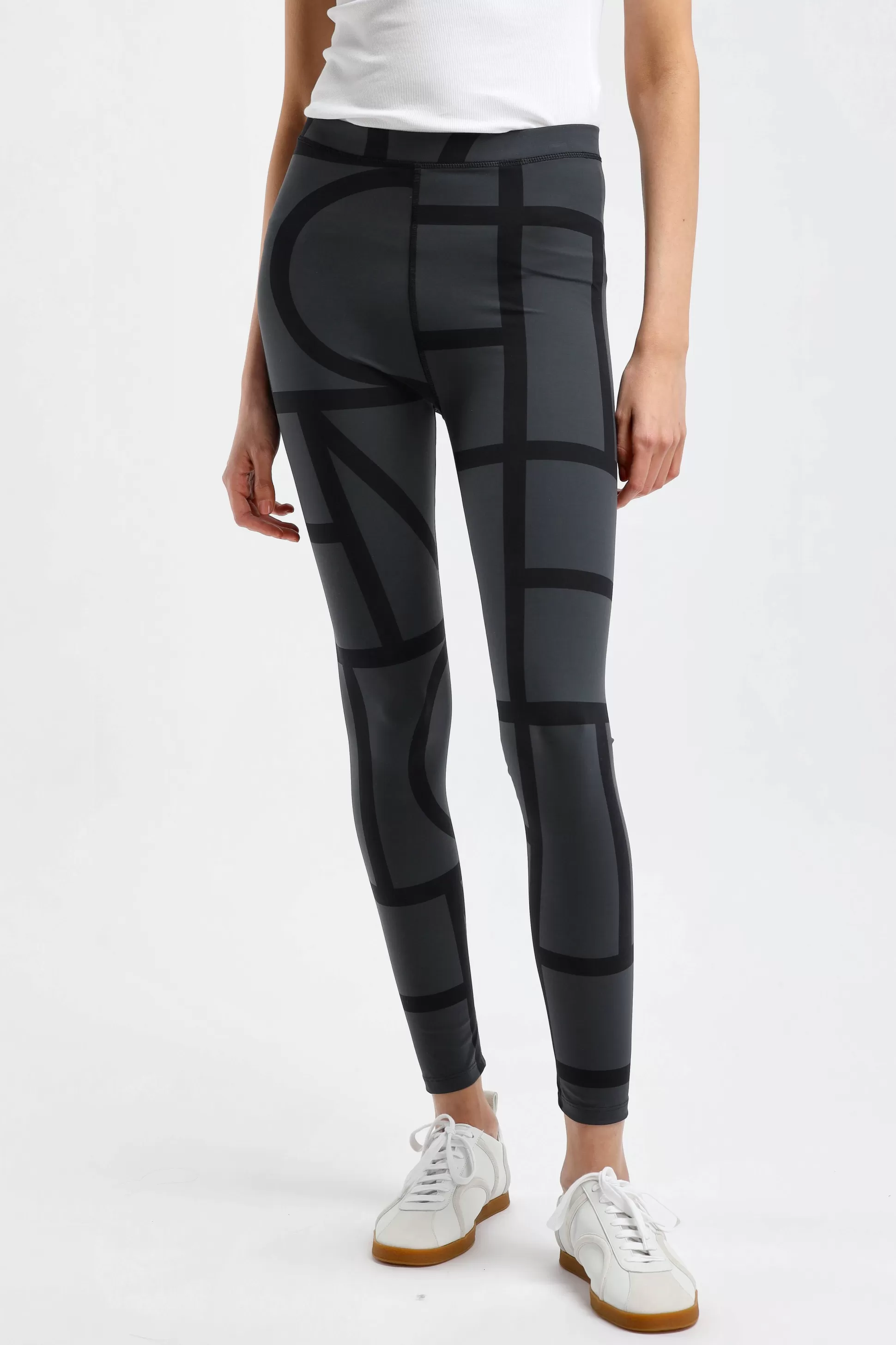 Toteme Pantalons & Jumpsuits^Leggings Monogram En Noir